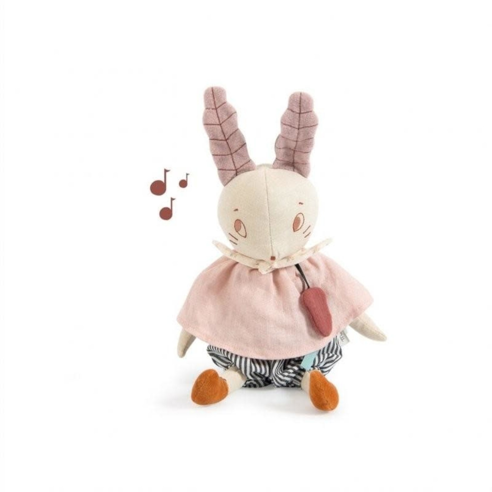 Moulin Roty Peluche musicale moulin Roty Lapin après la pluie