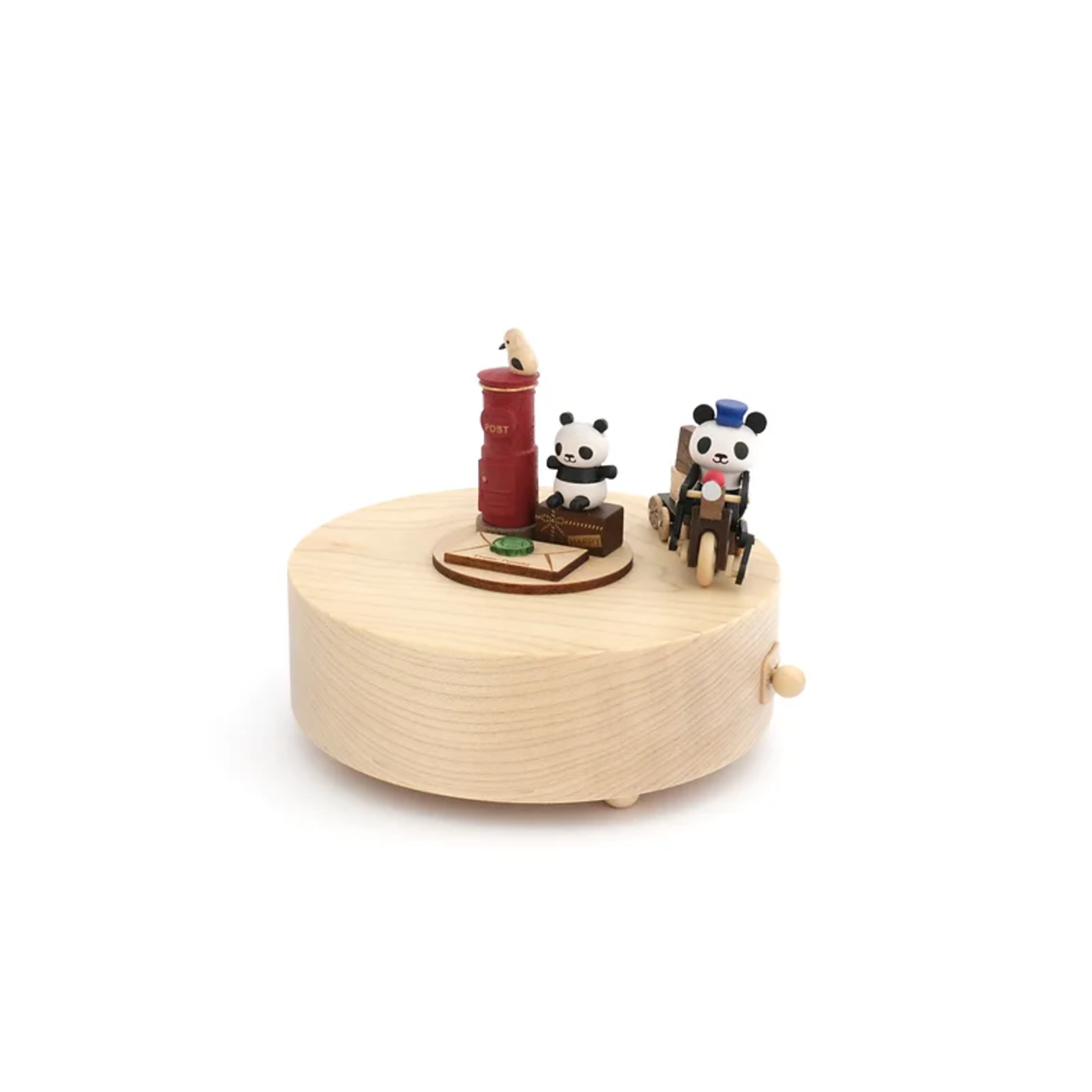 Wooderful Life Boite A Musique Panda Postier Wooderful Life