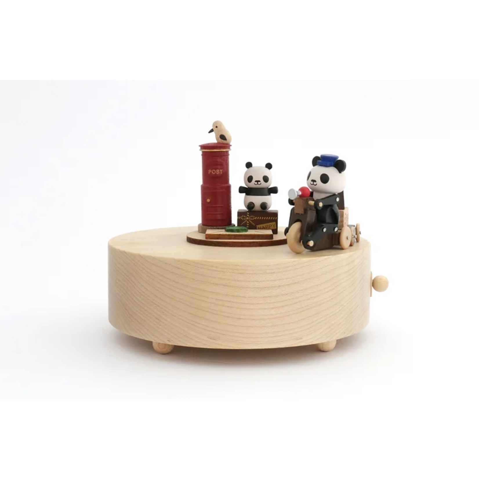Wooderful Life Boite A Musique Panda Postier Wooderful Life