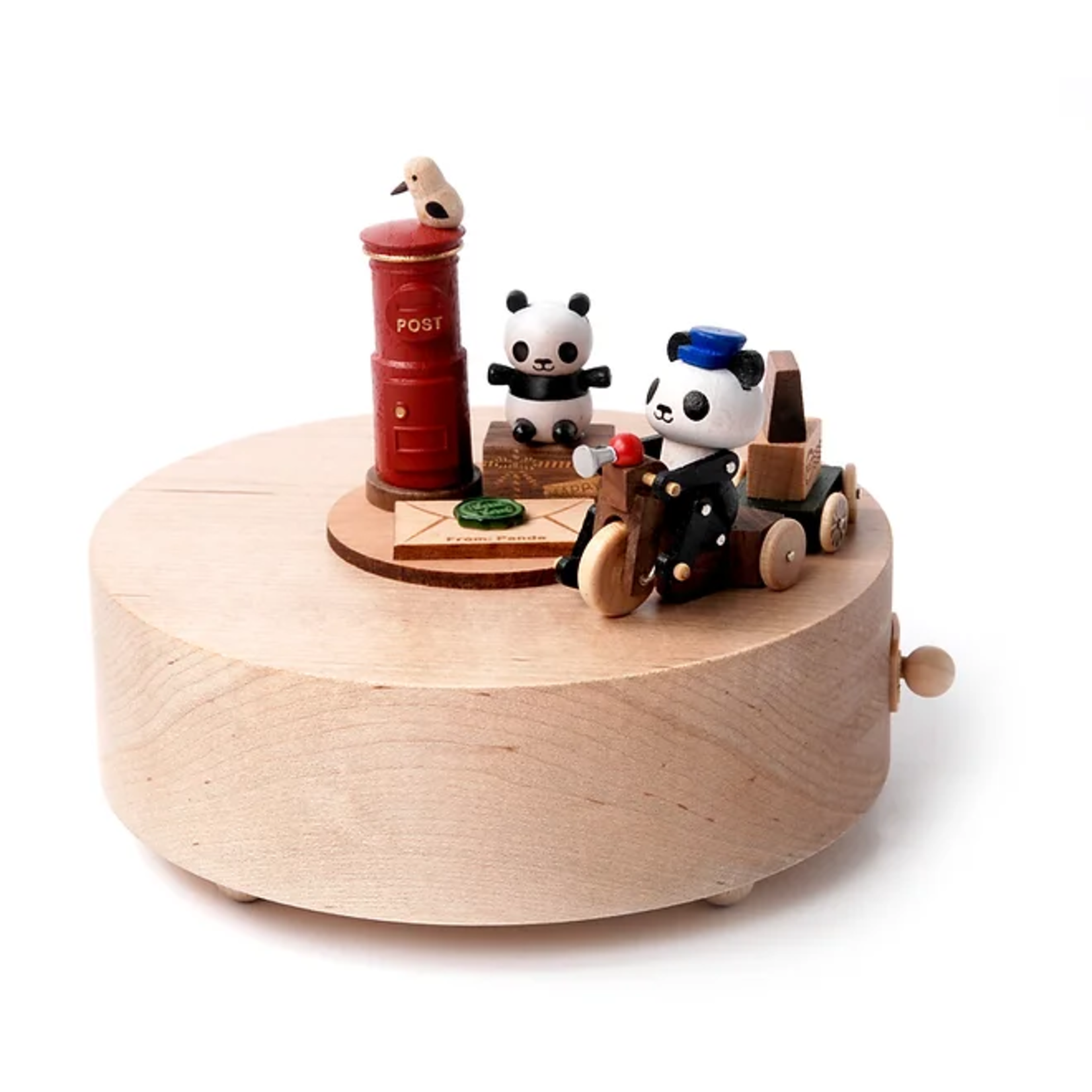 Wooderful Life Boite A Musique Panda Postier Wooderful Life