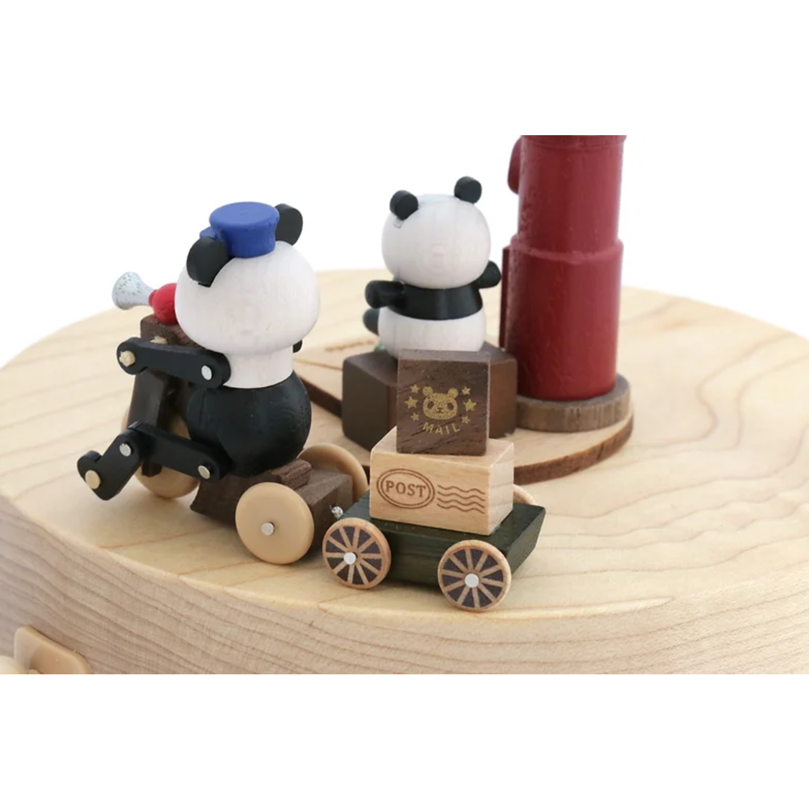 Wooderful Life Boite A Musique Panda Postier Wooderful Life