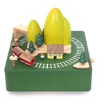 Wooderful Life Boite A Musique Train Au Printemps Wooderful Life