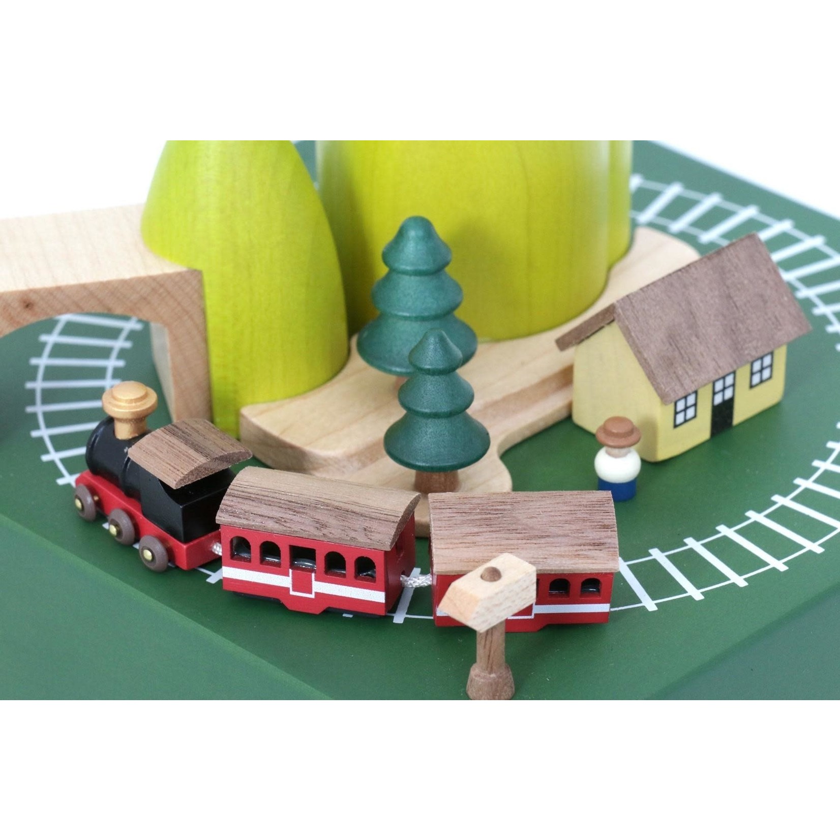 Wooderful Life Boite A Musique Train Au Printemps Wooderful Life
