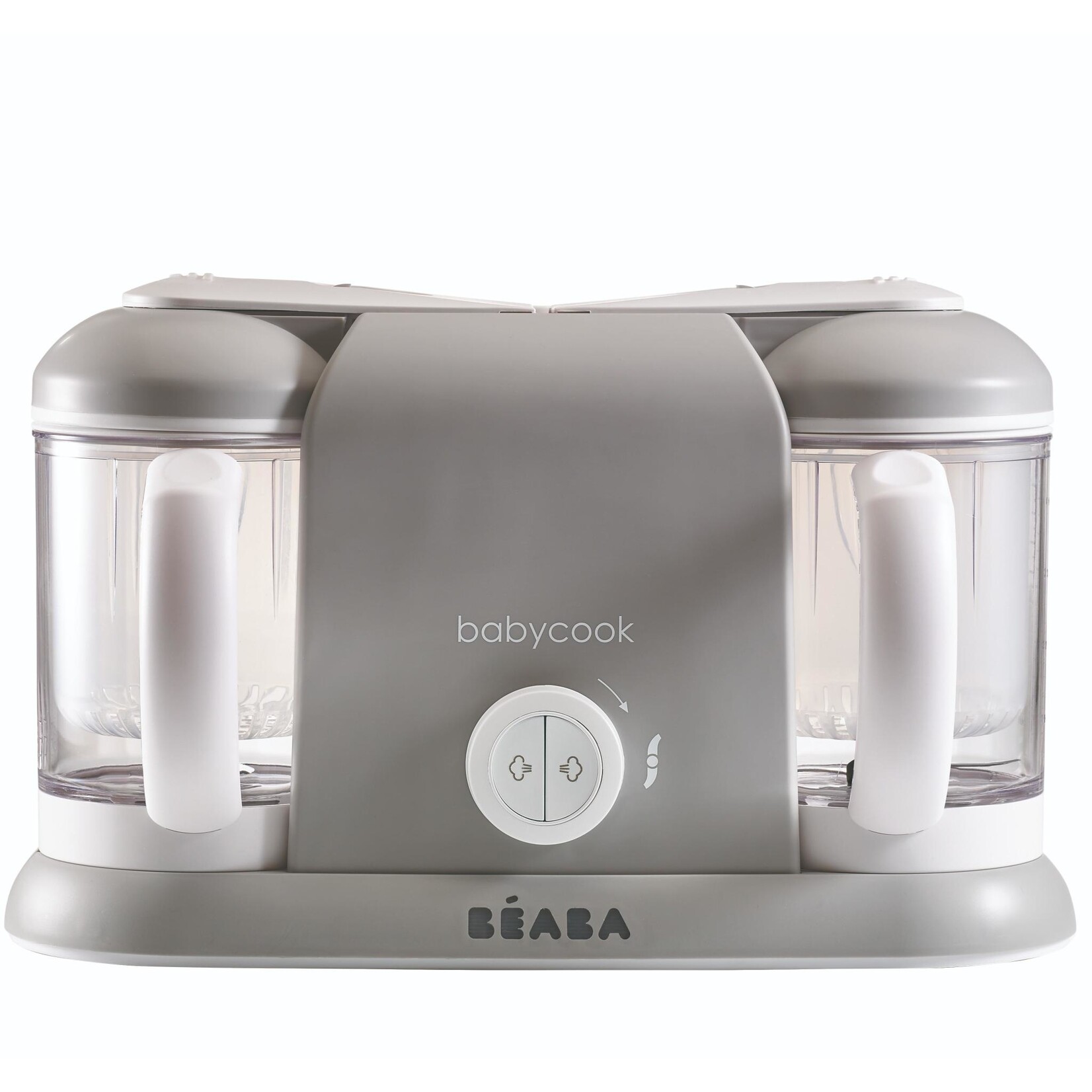 Béaba - Babycook Duo – Machine 4 en 1 : Robot aliments, Mixeur et  Cuisinière – Cuisson à vapeur douce – Nourriture pour bébé maison en 15  minutes – XXL : 2