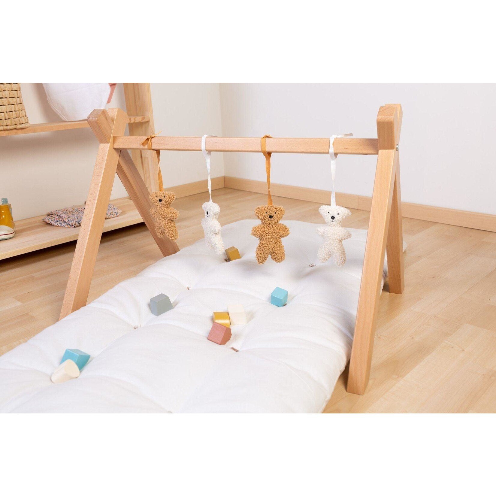 Tipi gym arche bebe bois de Childhome - Petit Pois