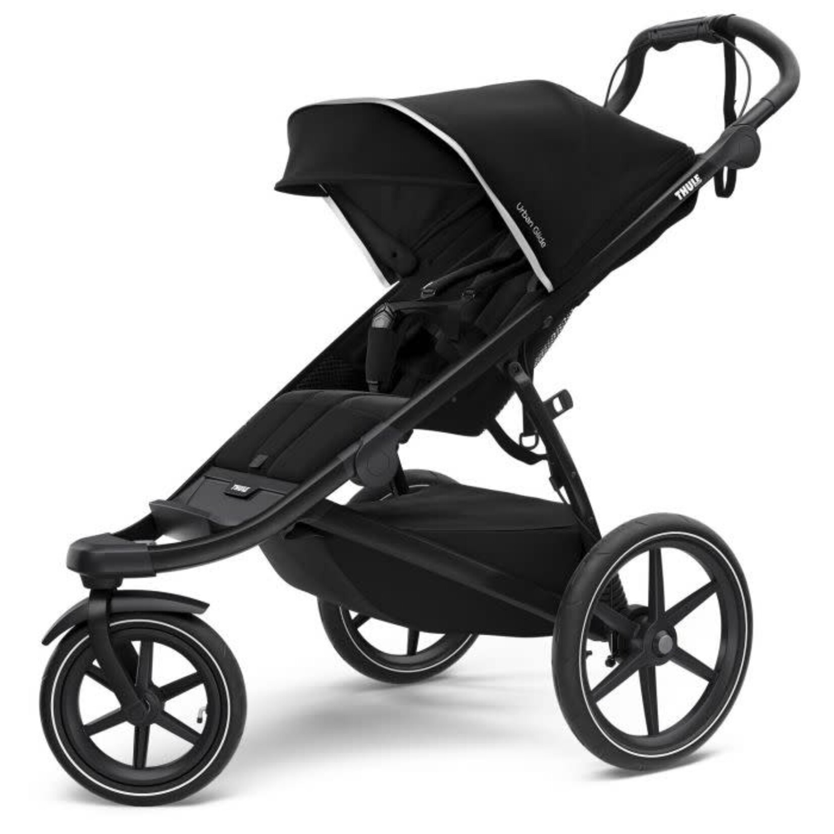 Thule Urban glide 2 poussette jogging black on black