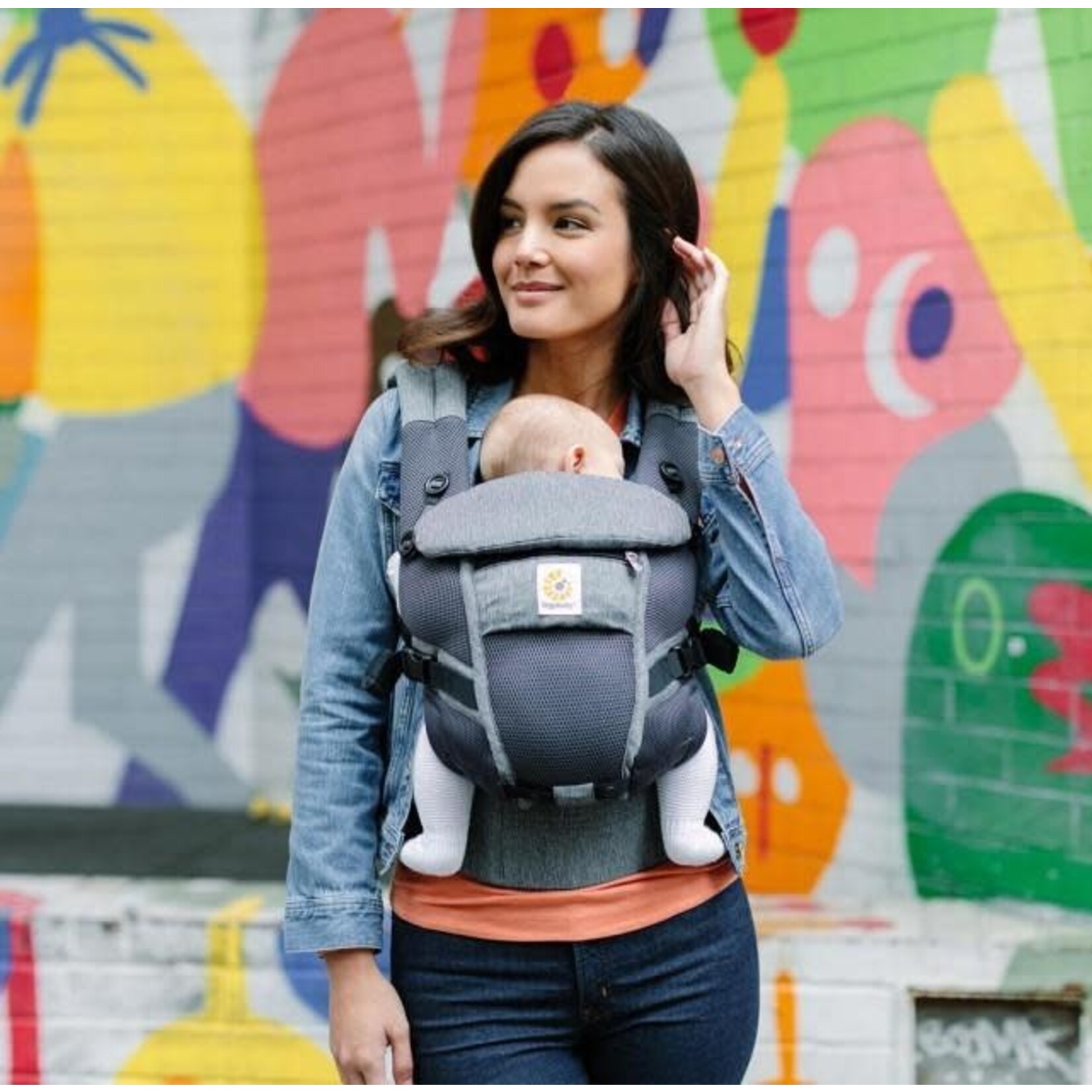 Ergobaby Porte bébé adapt cool air mesh