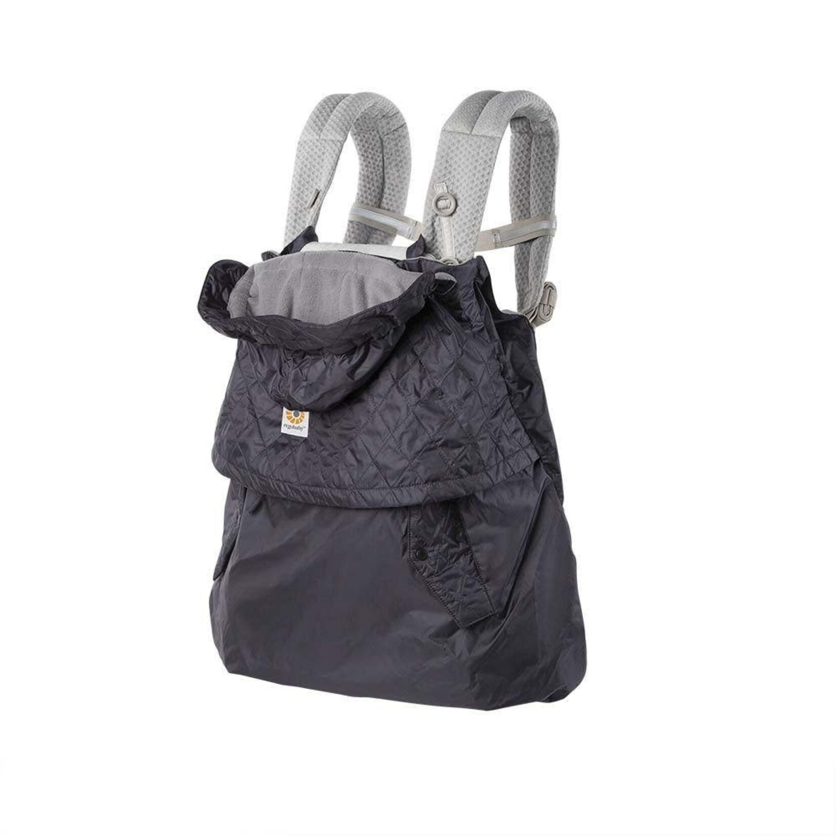 Ergobaby Ergobaby protection cocon hiver 2 en 1 gris charbon