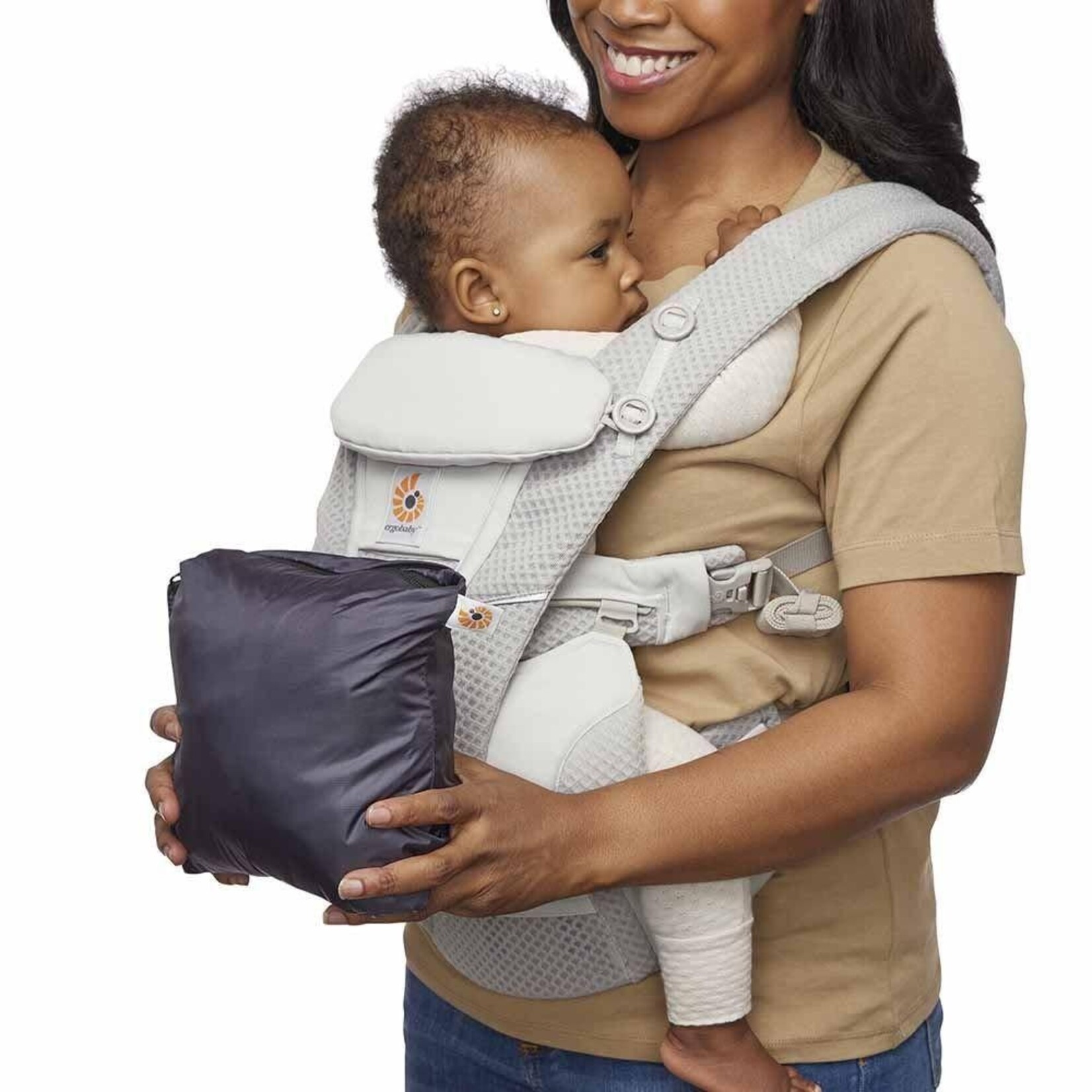 Ergobaby Ergobaby protection cocon hiver 2 en 1 gris charbon