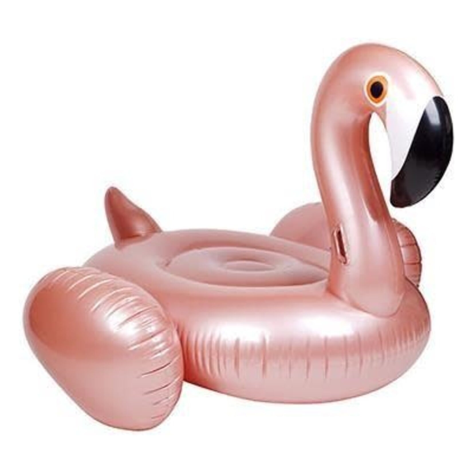Sunnylife Bouée Géante Luxe Flamingo Rose Gold 155 cm x 155 cm x 120 cm