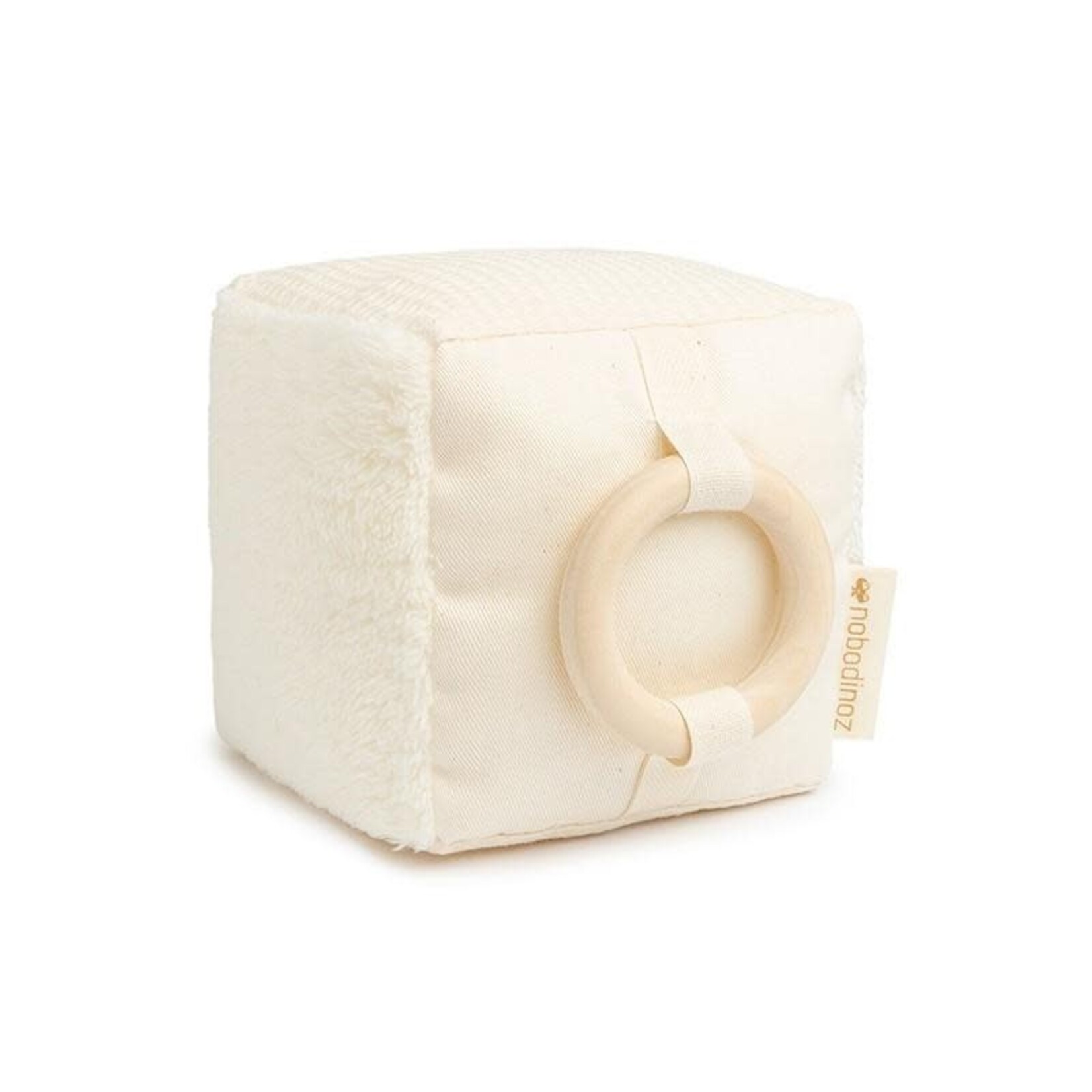 Nobodinoz baby cube sensoriel d'activité natural