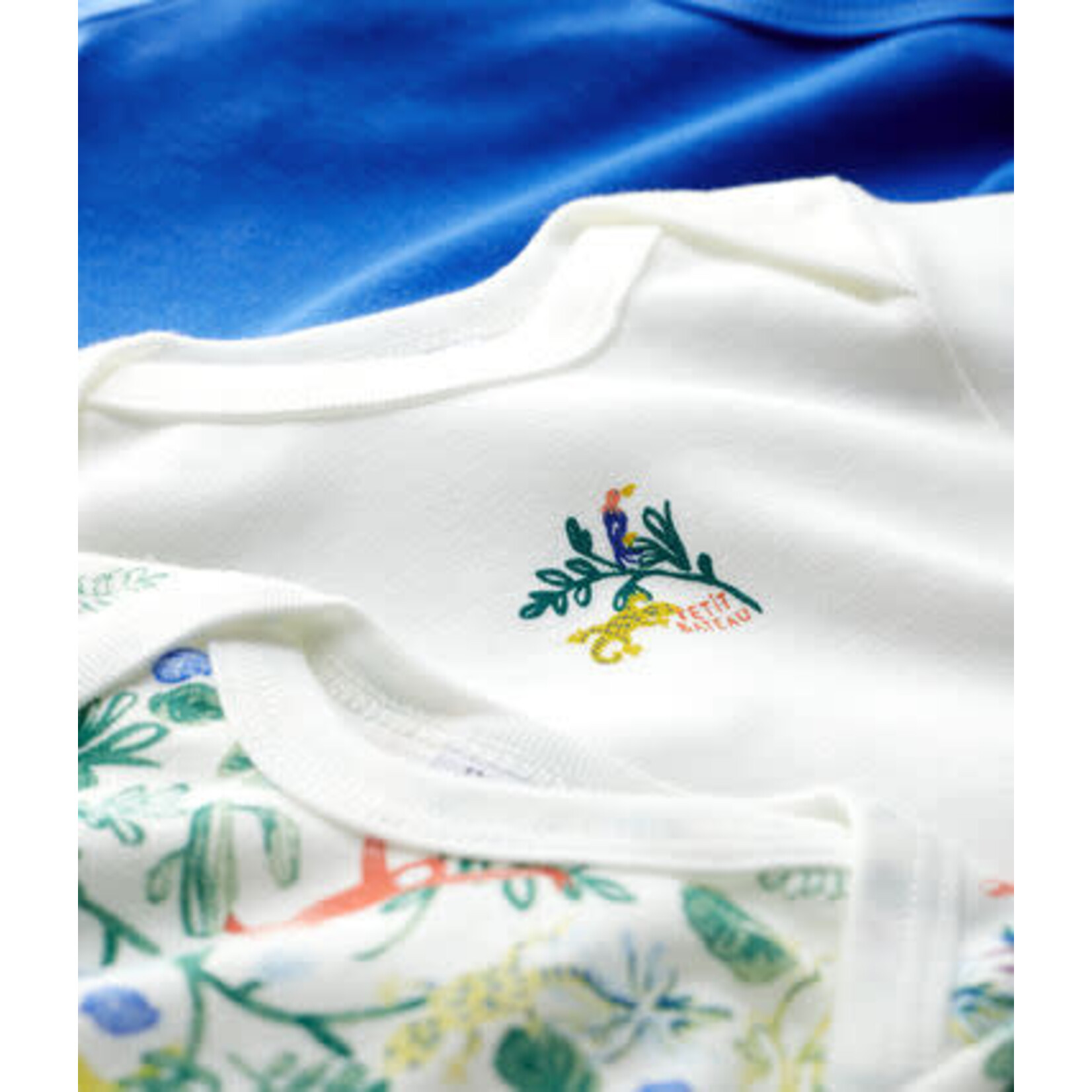 Petit Bateau Lot 3 Bodies Manches Courtes Fantaisie