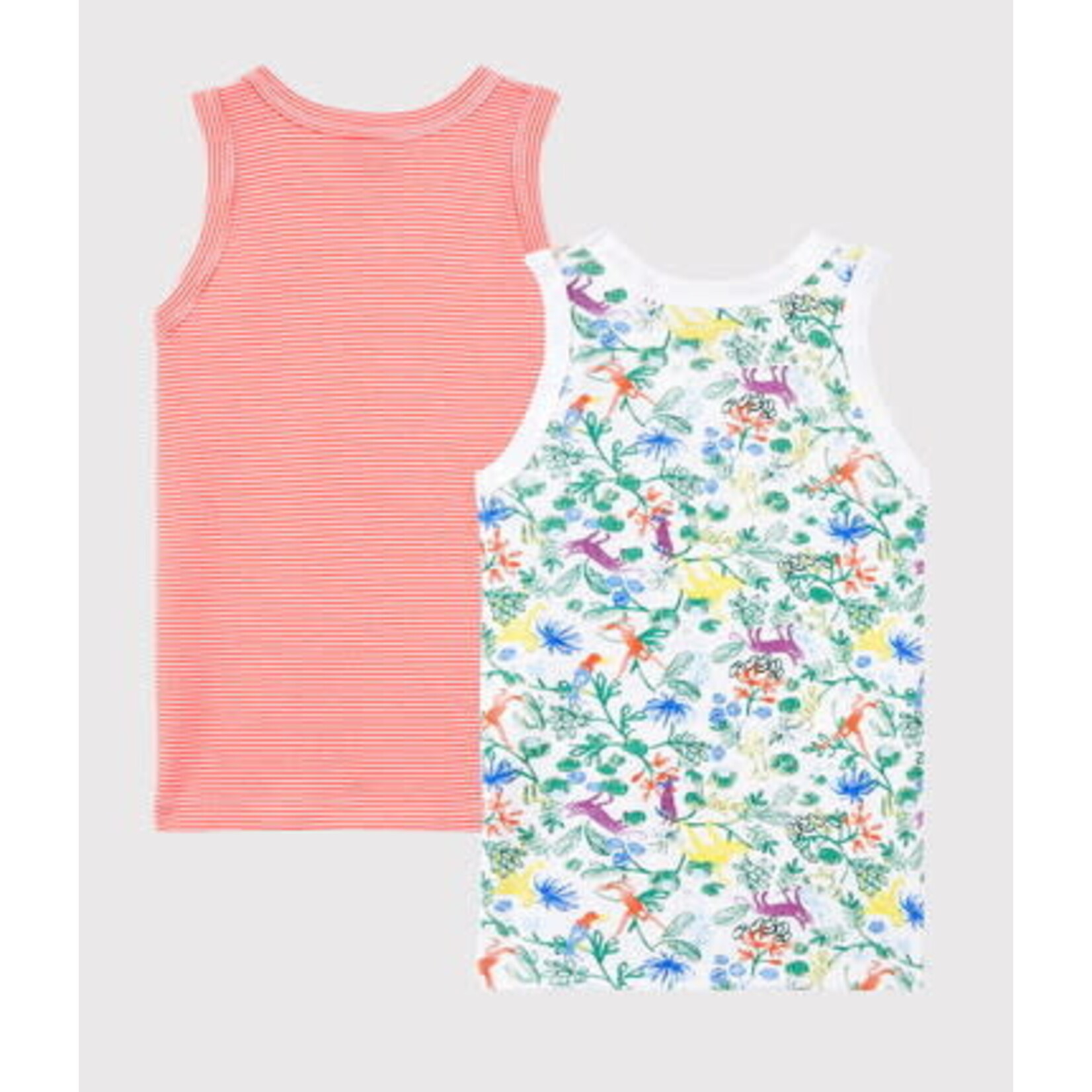 Petit Bateau Lot 2 Débardeurs Fille variante 1