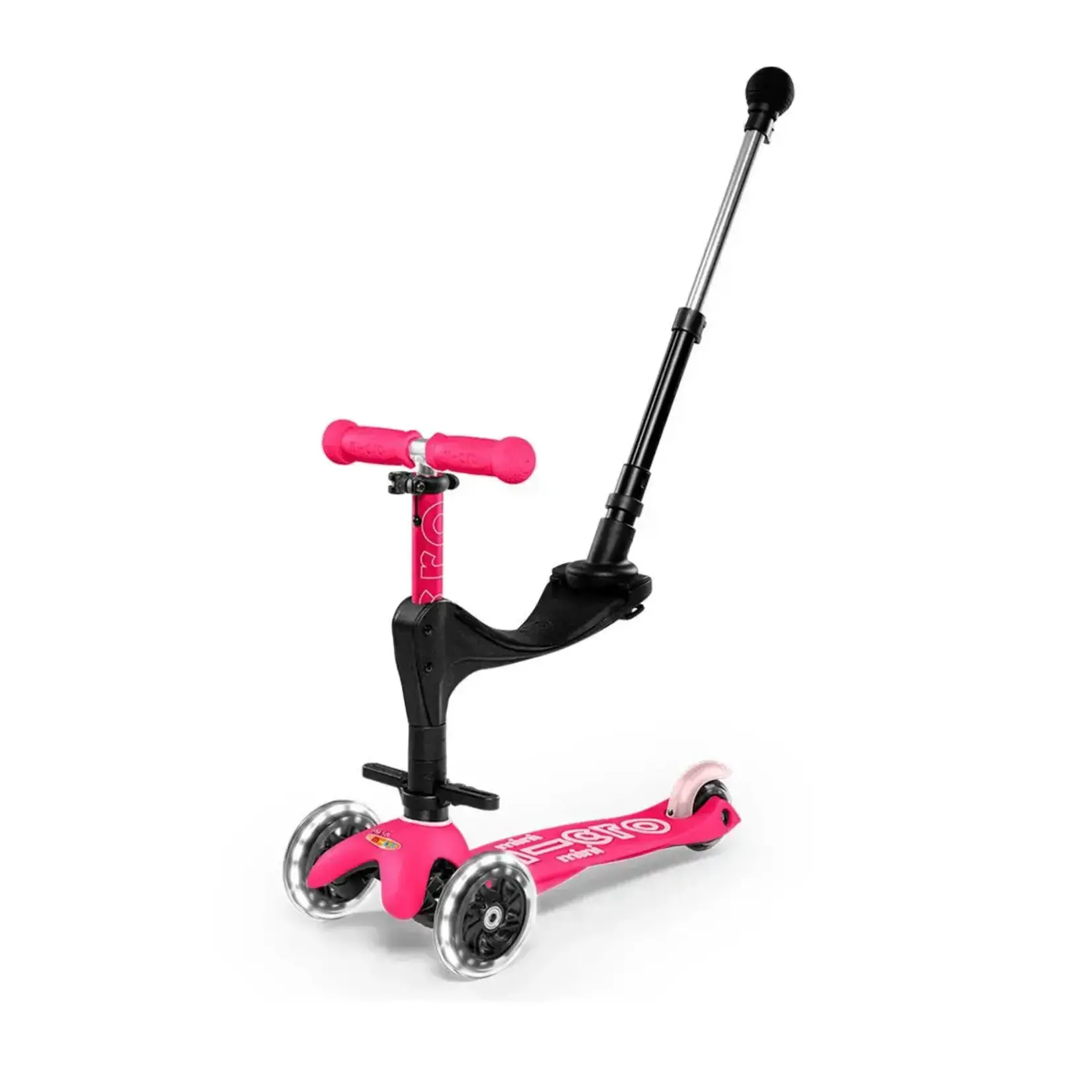 Micro Mobility Trottinette Evolutive Mini Micro 3-en-1 Deluxe Plus LED