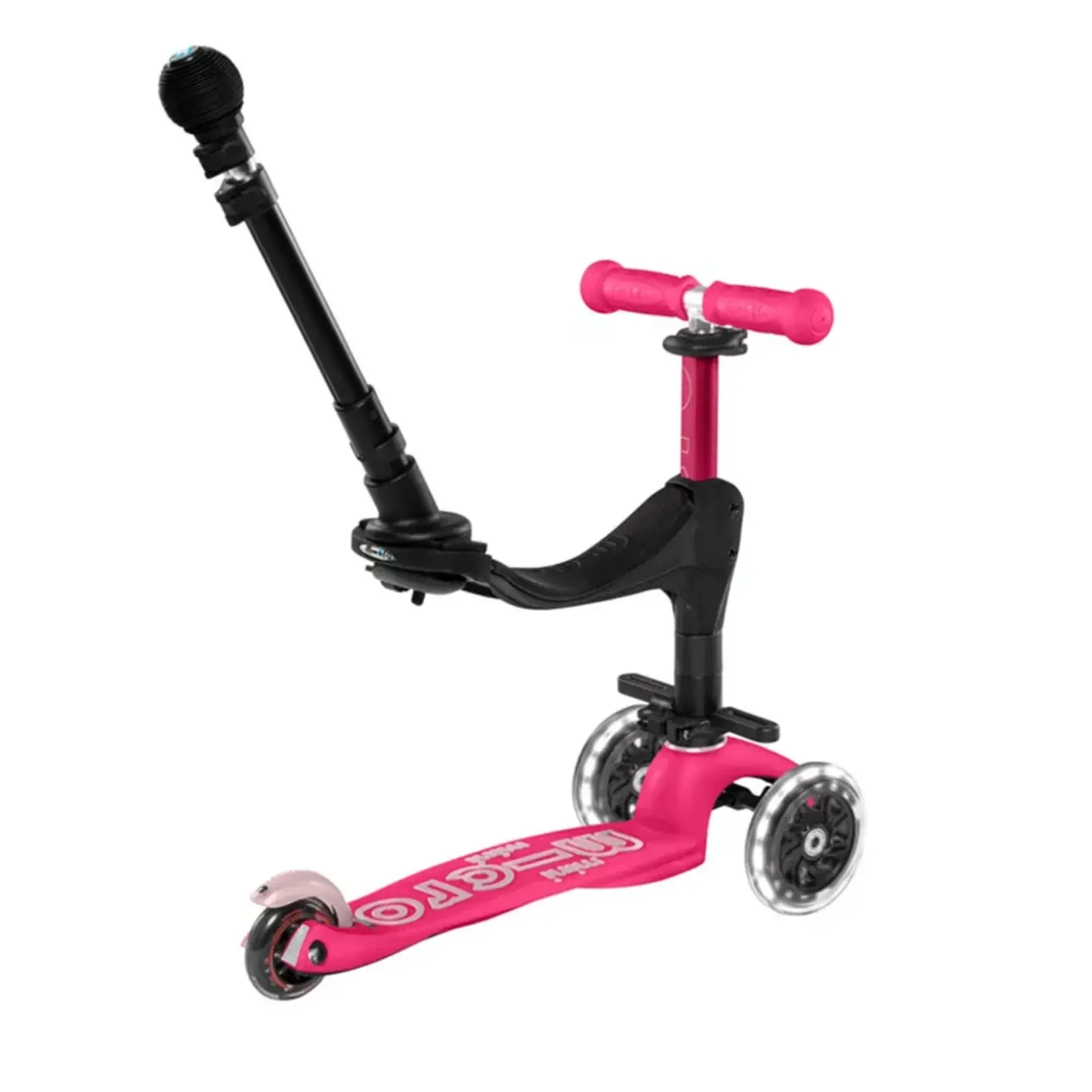 Micro Mobility Trottinette Evolutive Mini Micro 3-en-1 Deluxe Plus LED