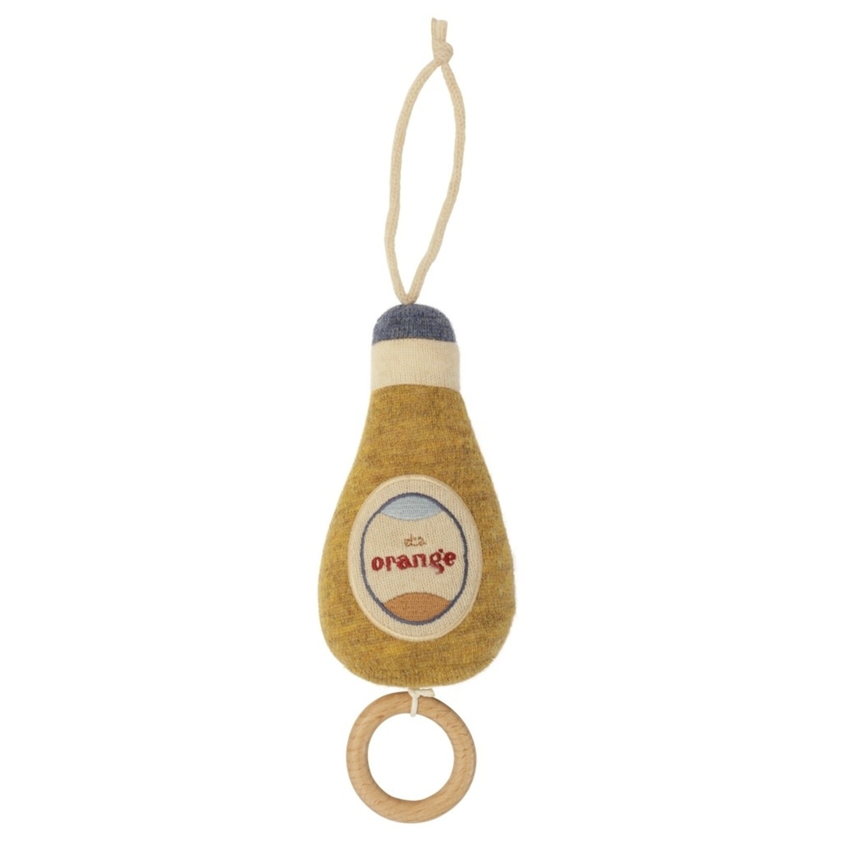 Kongessloejd Boite à Musique Jouet Activités été Orange