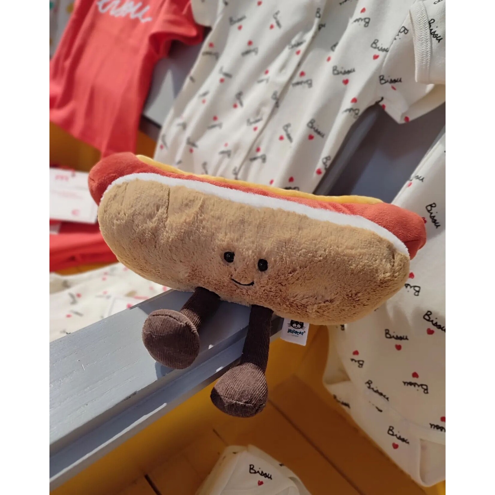 JellyCat Amuseable hot dog