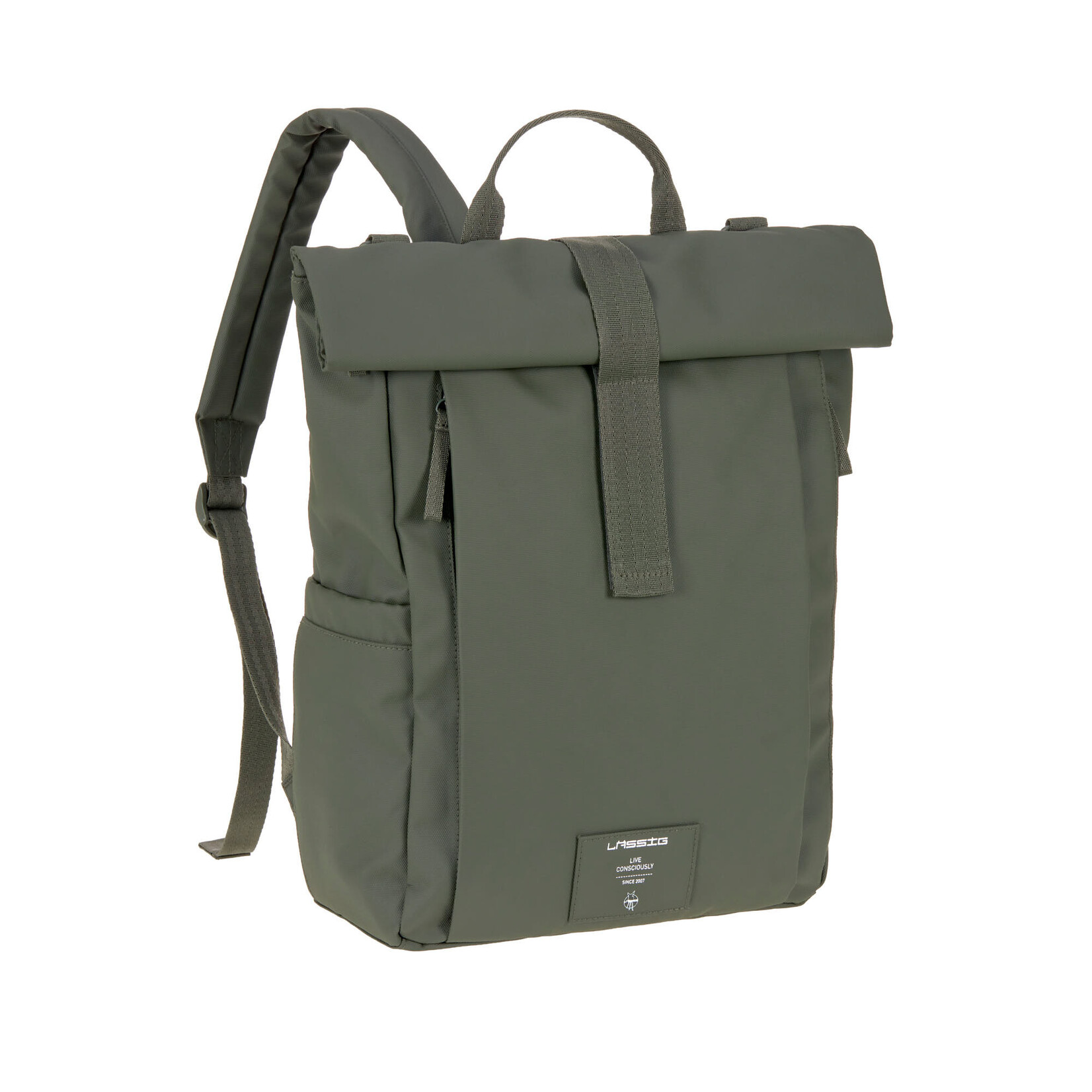 Lassig Green label rolltop UP sac à langer sac à dos