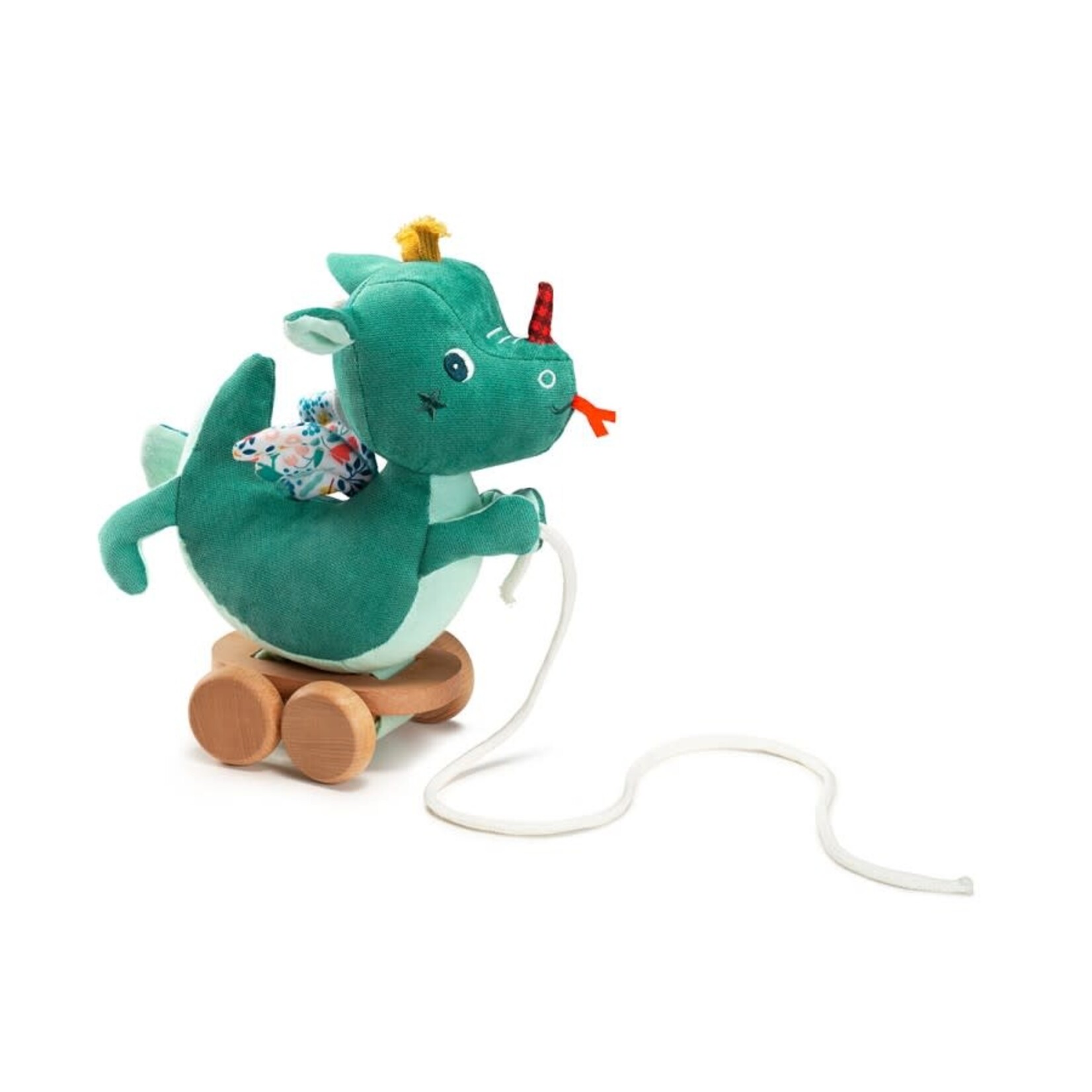 Lilliputiens Peluche à Tirer Joe le Dragon - Dès 12M