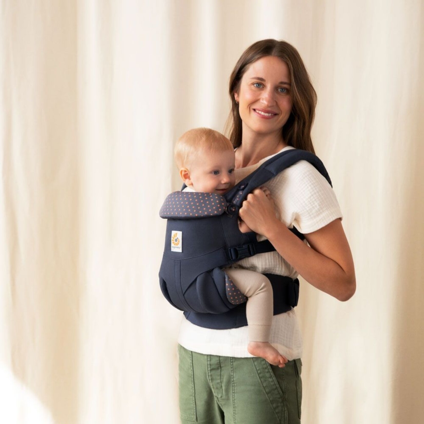 Porte bébé ergonomique omni 360 Coton - Petit Pois