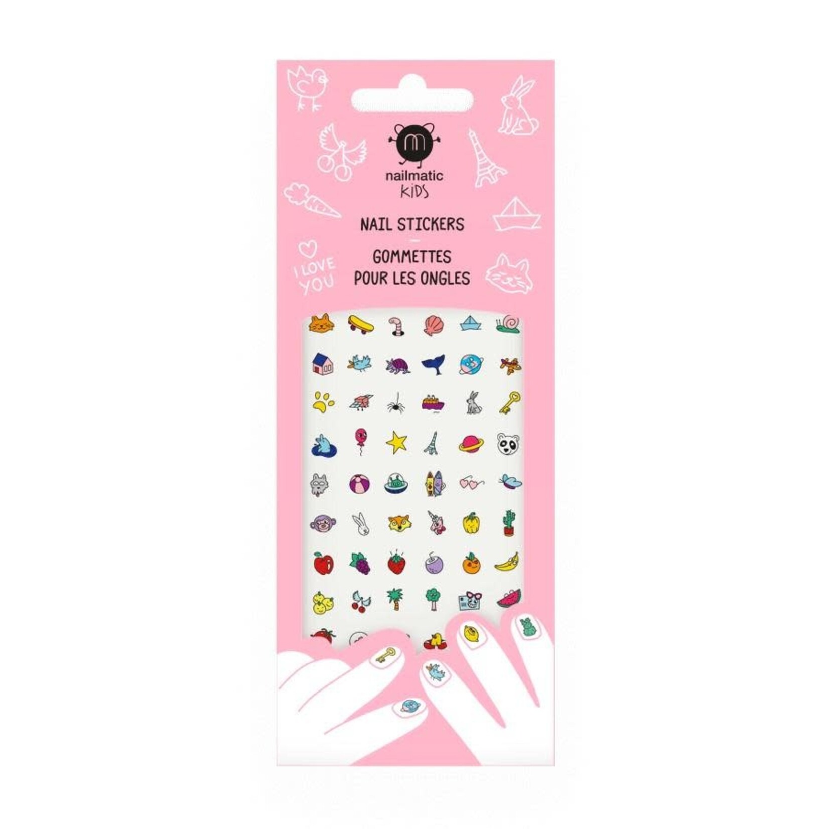 Nailmatic Stickers Pour Ongles Happy