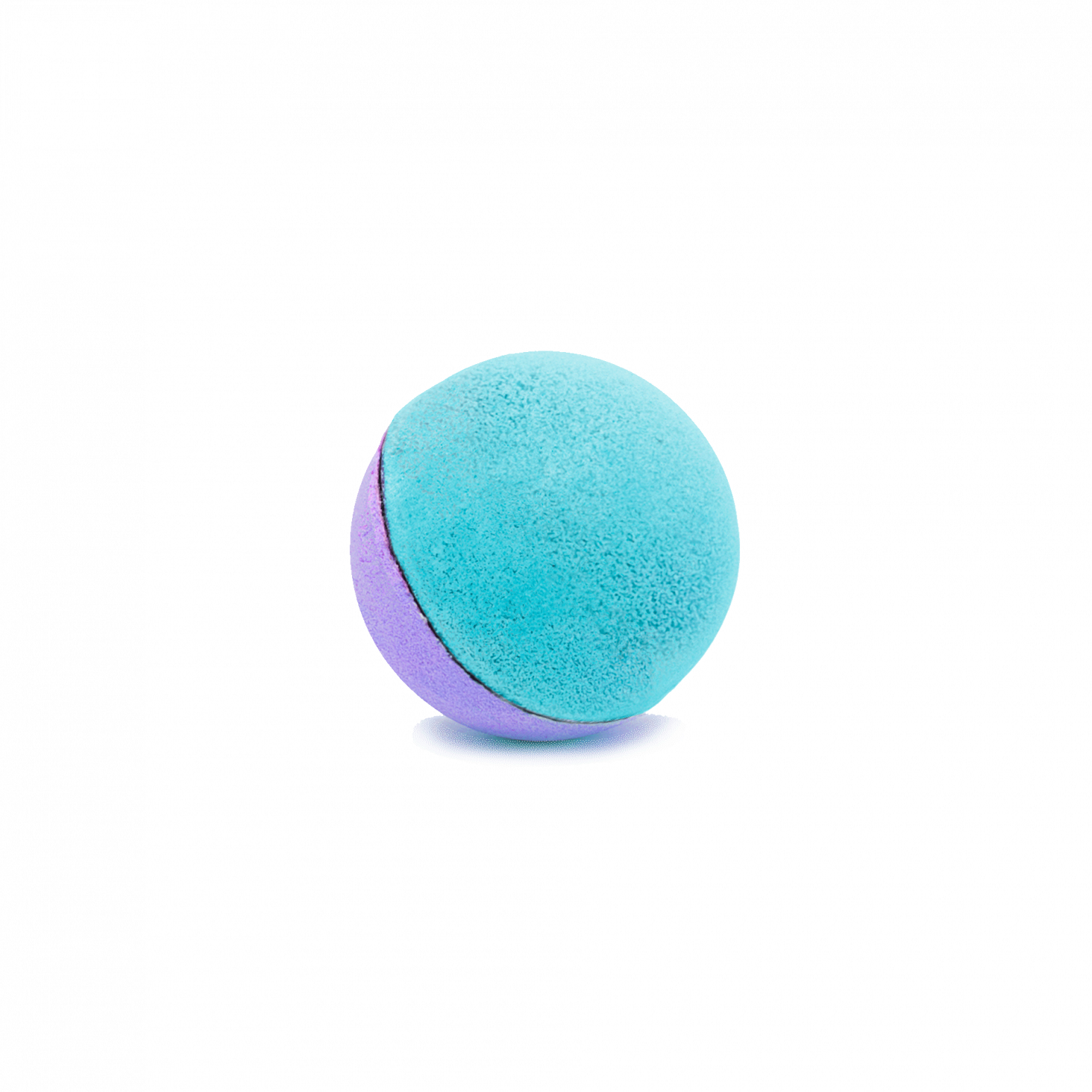 Boule de bain duo bleu - violet