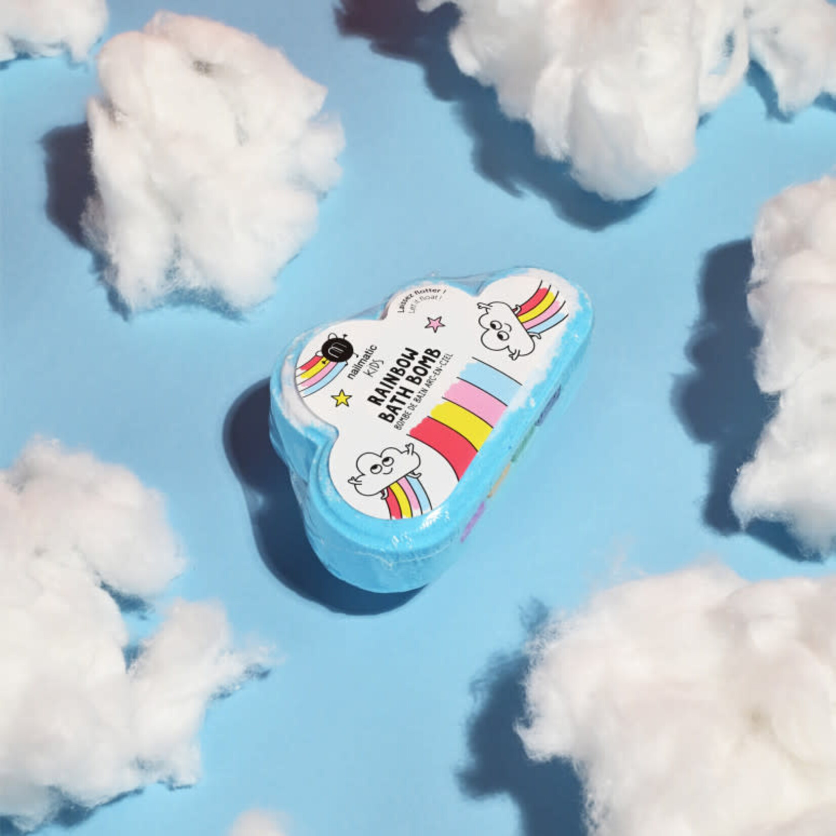 Nailmatic Boule de bain - Nuage de bain enfant