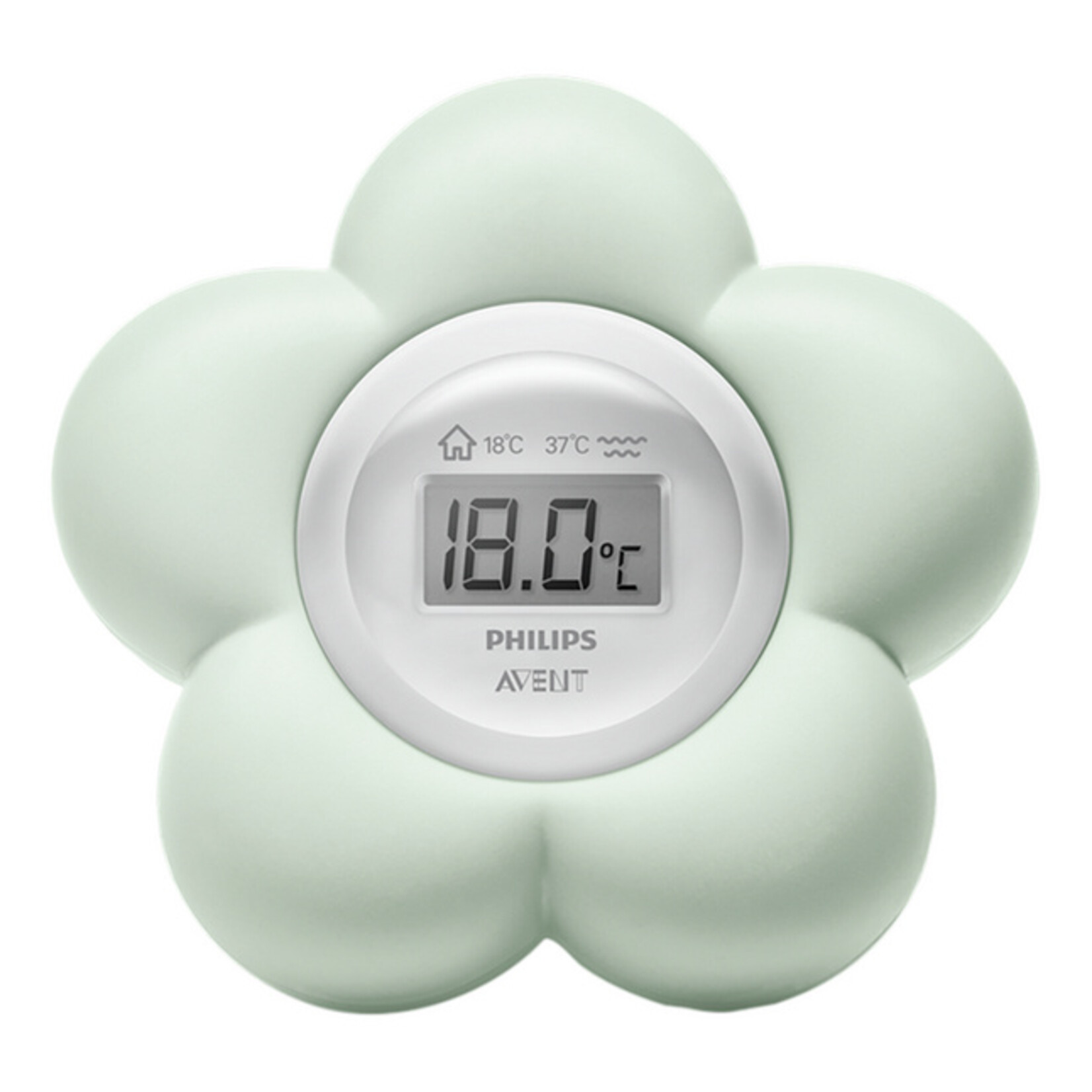 Avent Thermomètre de Bain et Ambiance Digital Fleur Mint