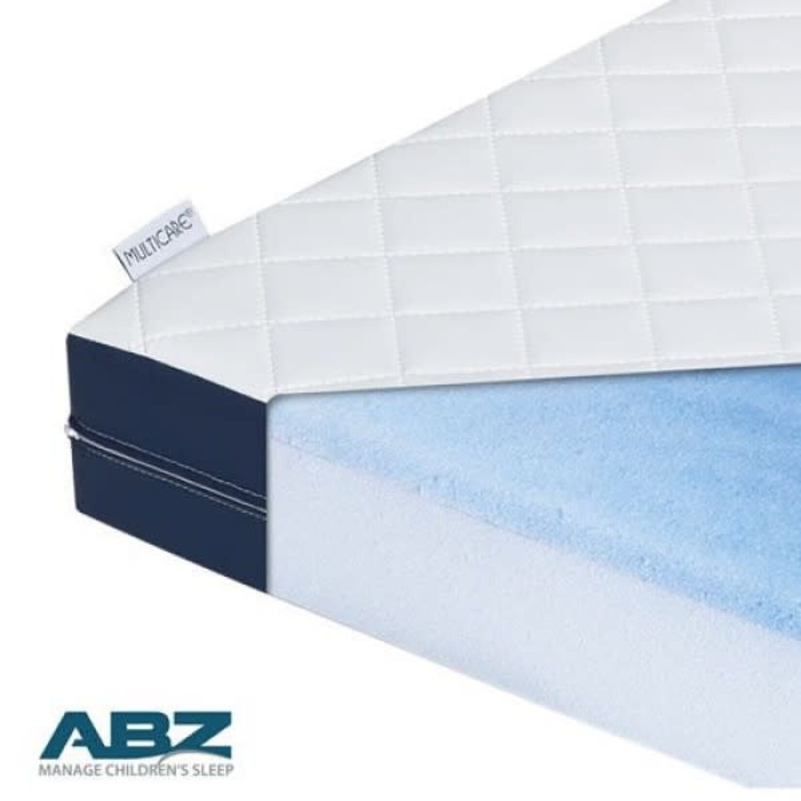 Abz Matelas bébé multicare top anti-allergique