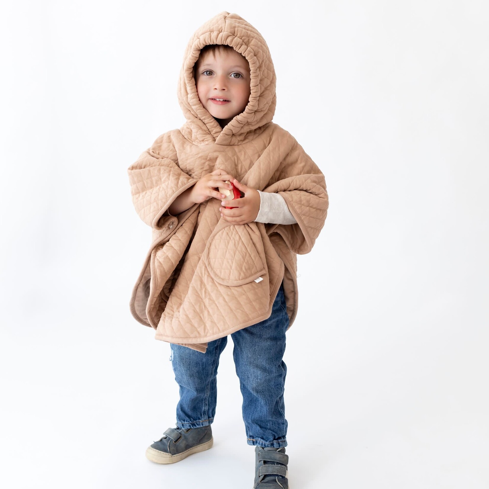 Bemini Poncho de voyage Pady Quilted jersey 9-36M