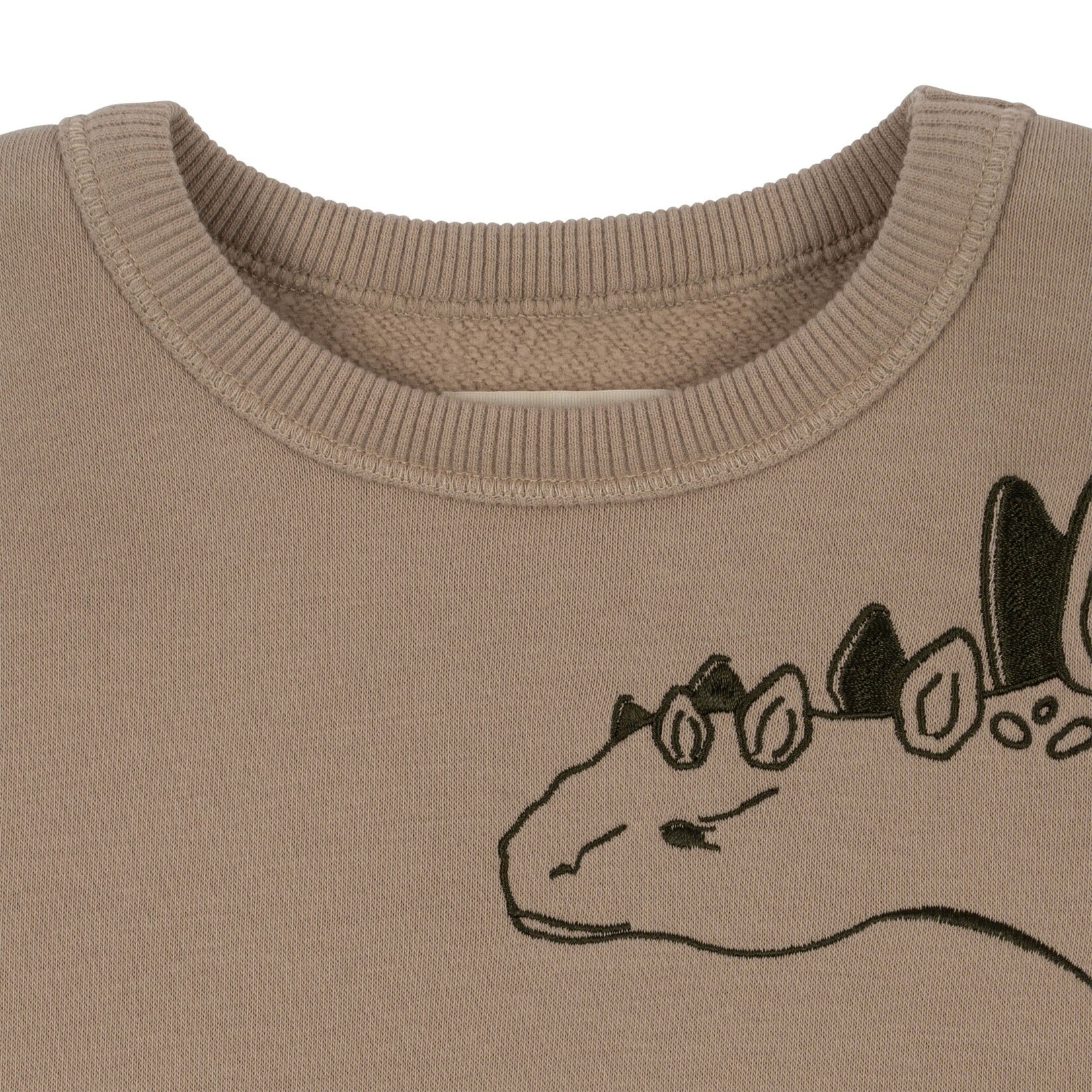 Kongessloejd Lou animal pull avec pics de Dino gots Oxford Tan