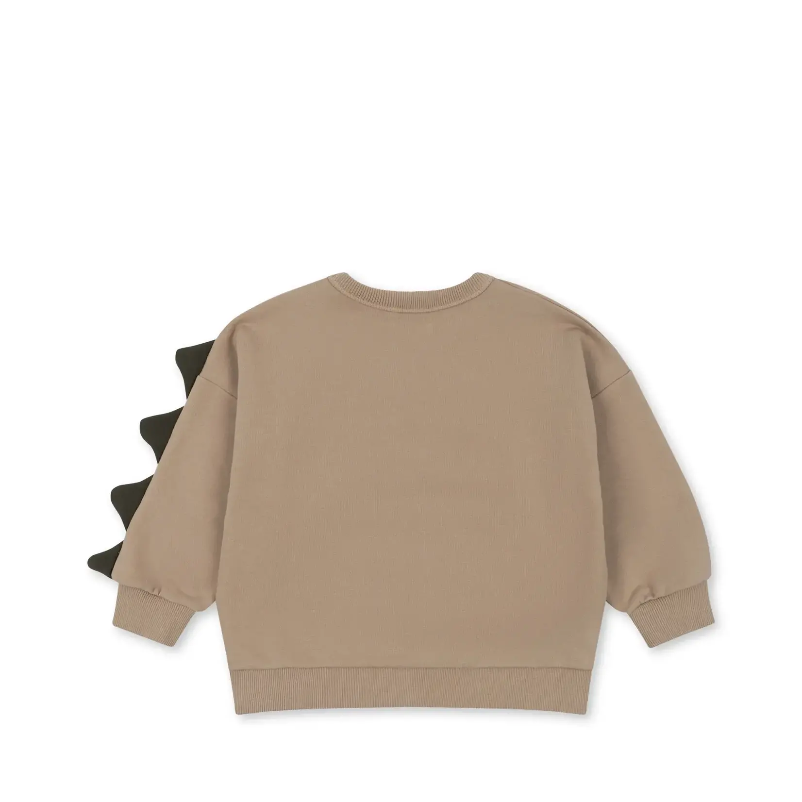 Kongessloejd Lou animal pull avec pics de Dino gots Oxford Tan