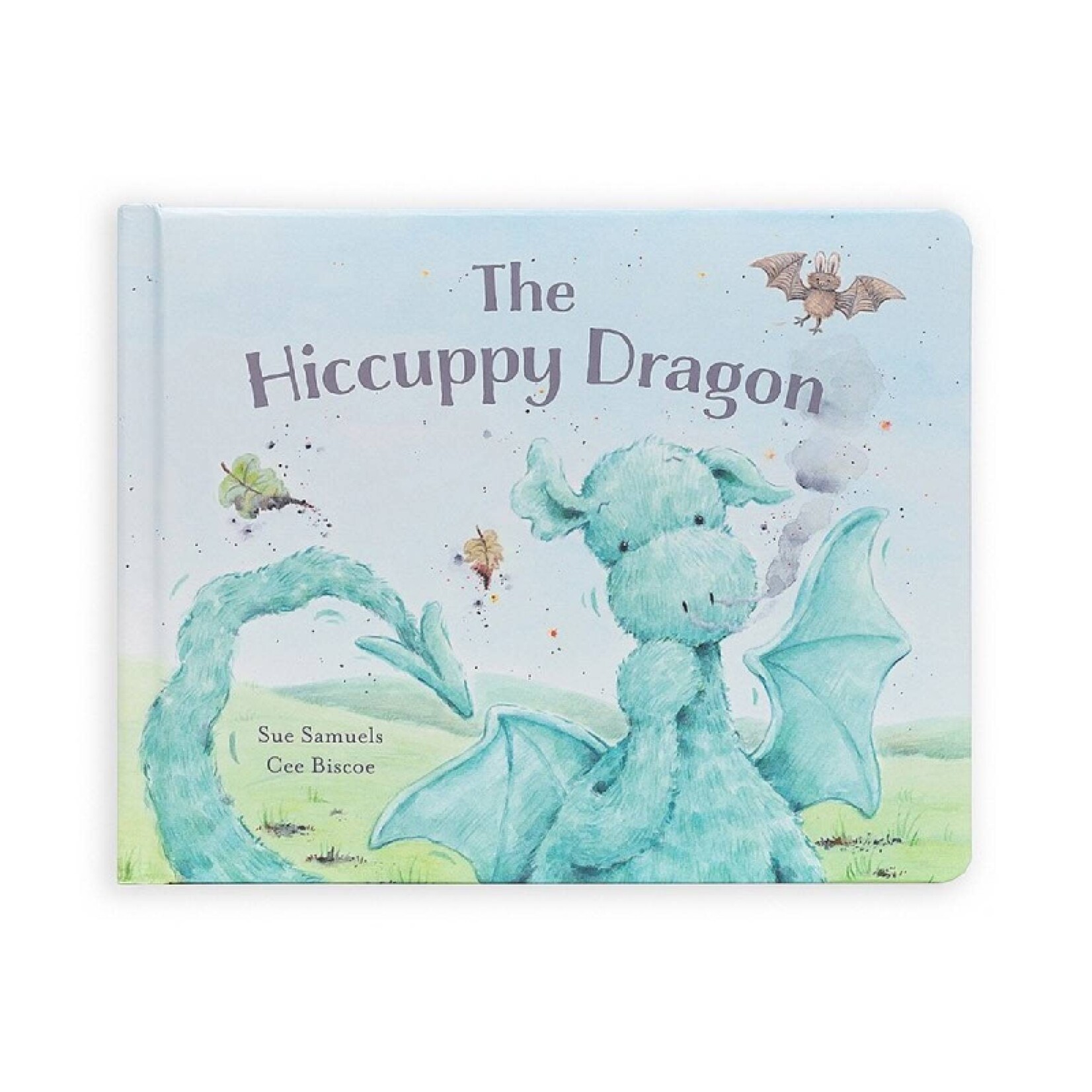 JellyCat Livre The hiccuppy dragon book