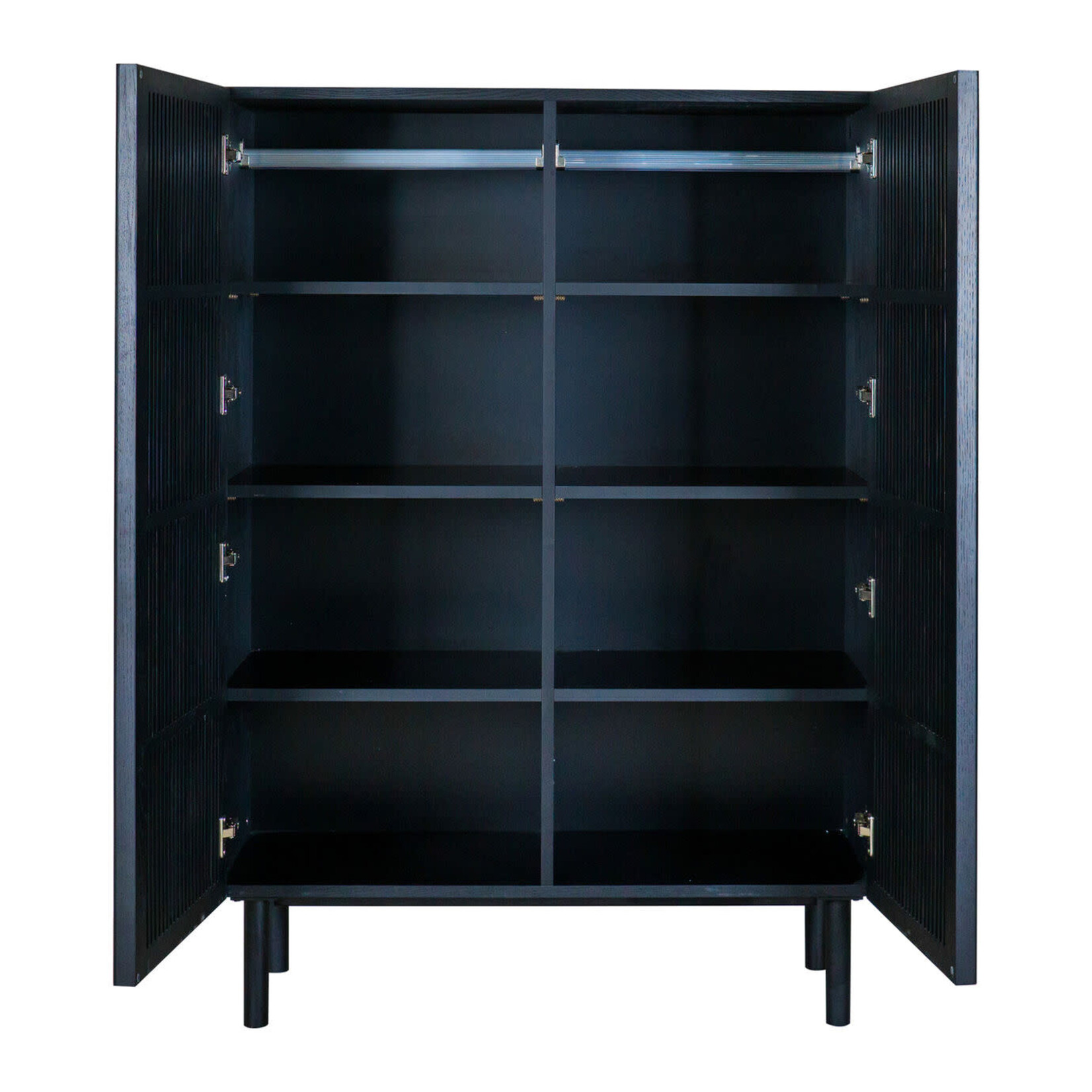 Quax Hai no ki armoire black ash 2 PORTES