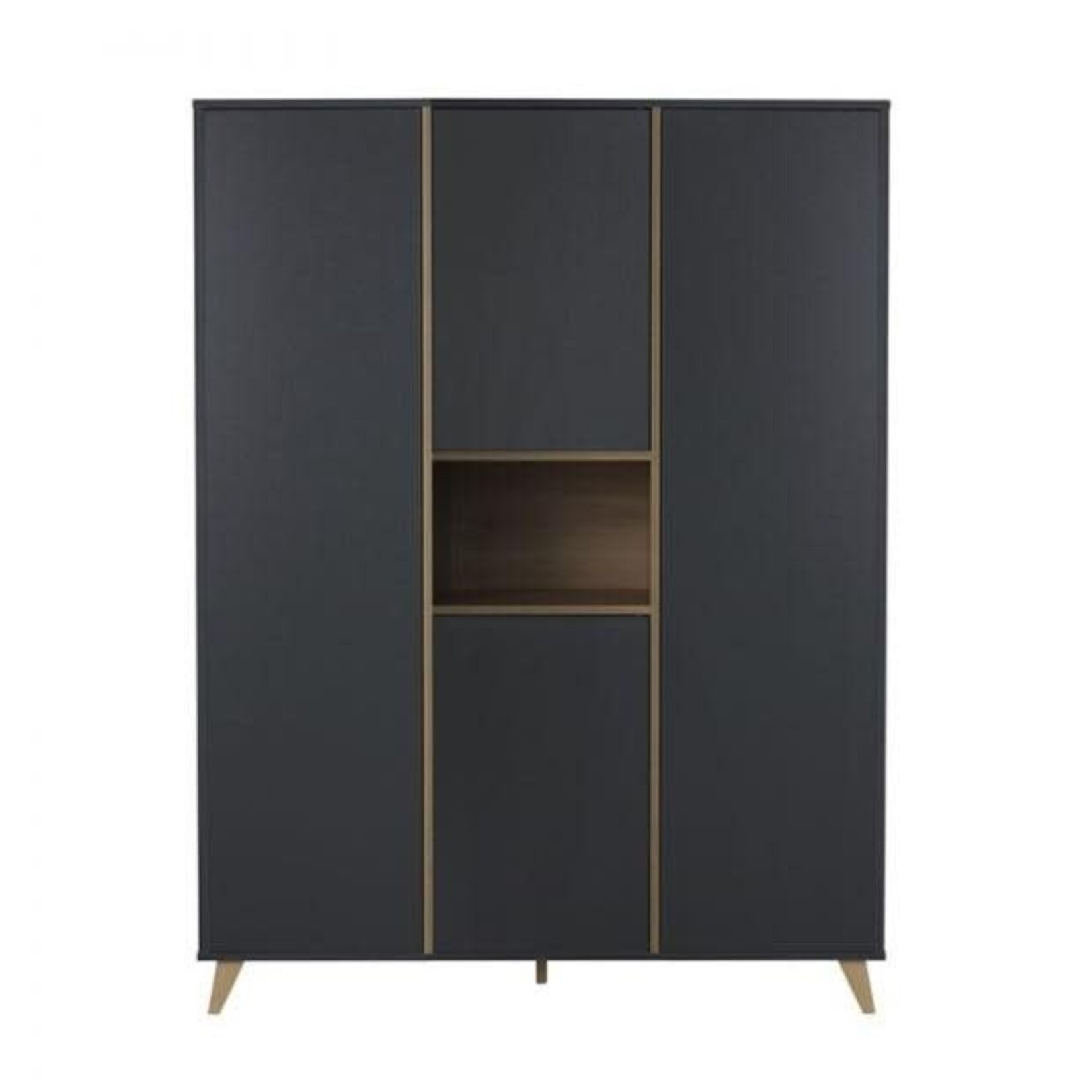 Quax Loft armoire xl loft antracite 3 PORTES