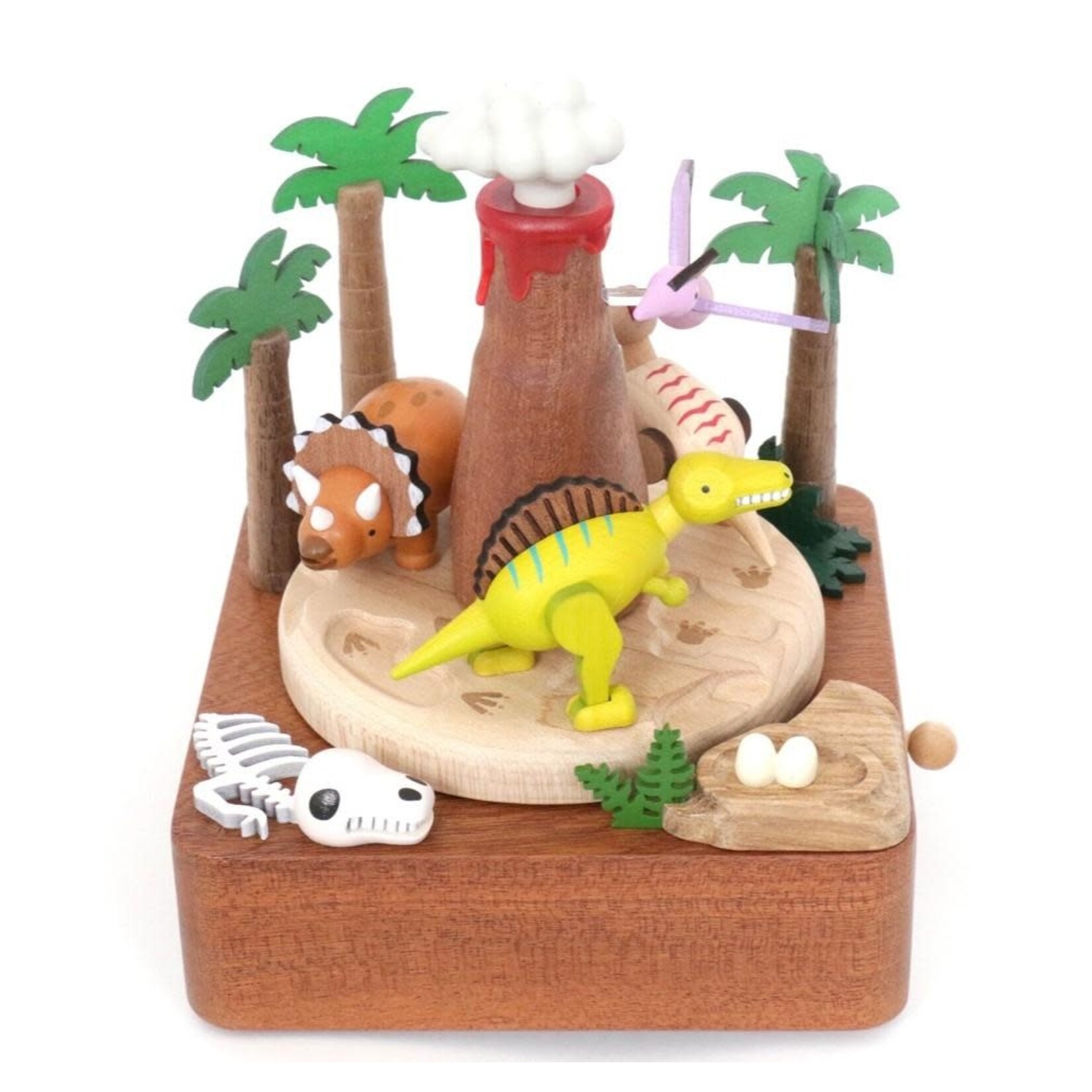 Wooderful Life Boite A Musique Volcans & Dinosaures Wooderful Life N°48