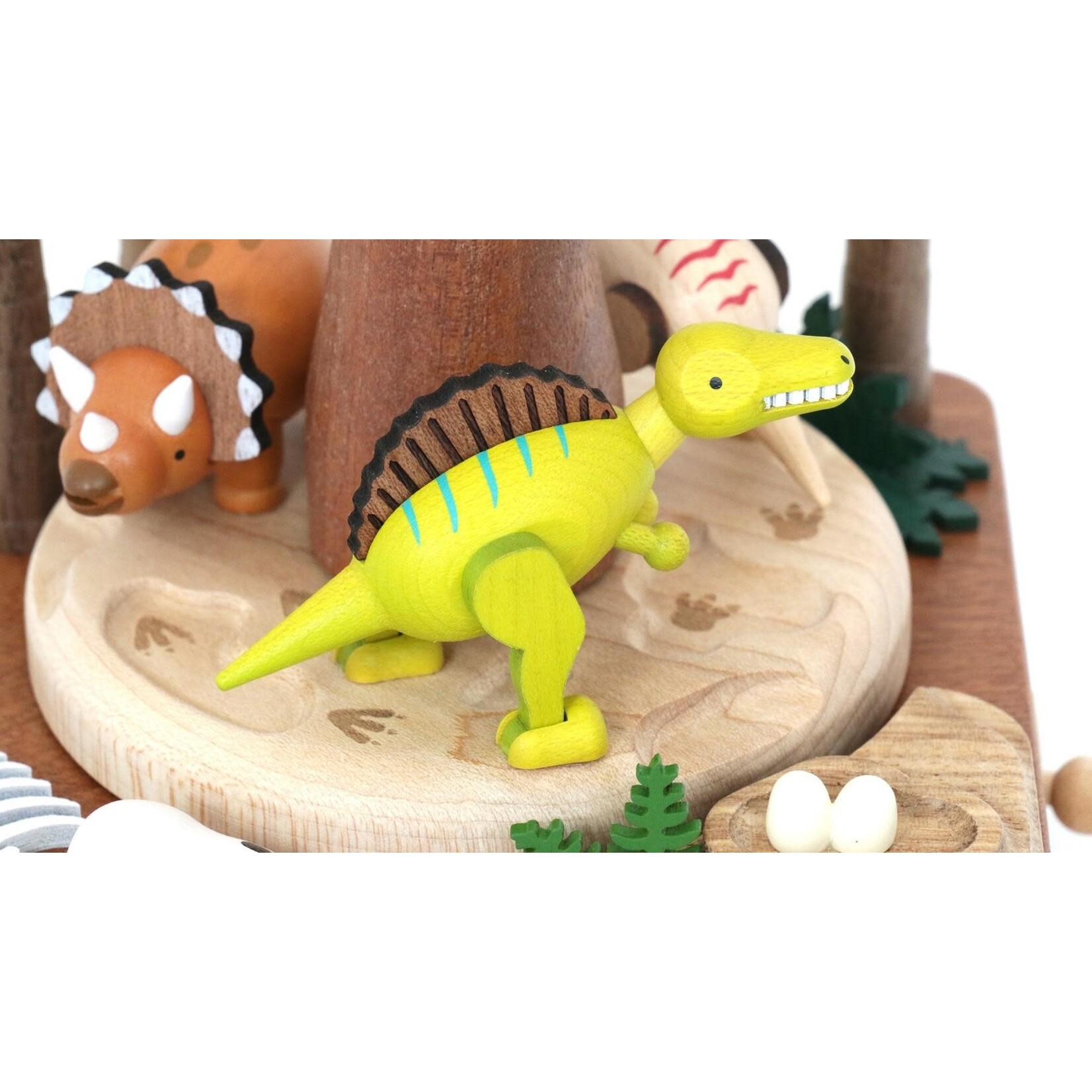 Wooderful Life Boite A Musique Volcans & Dinosaures Wooderful Life N°48