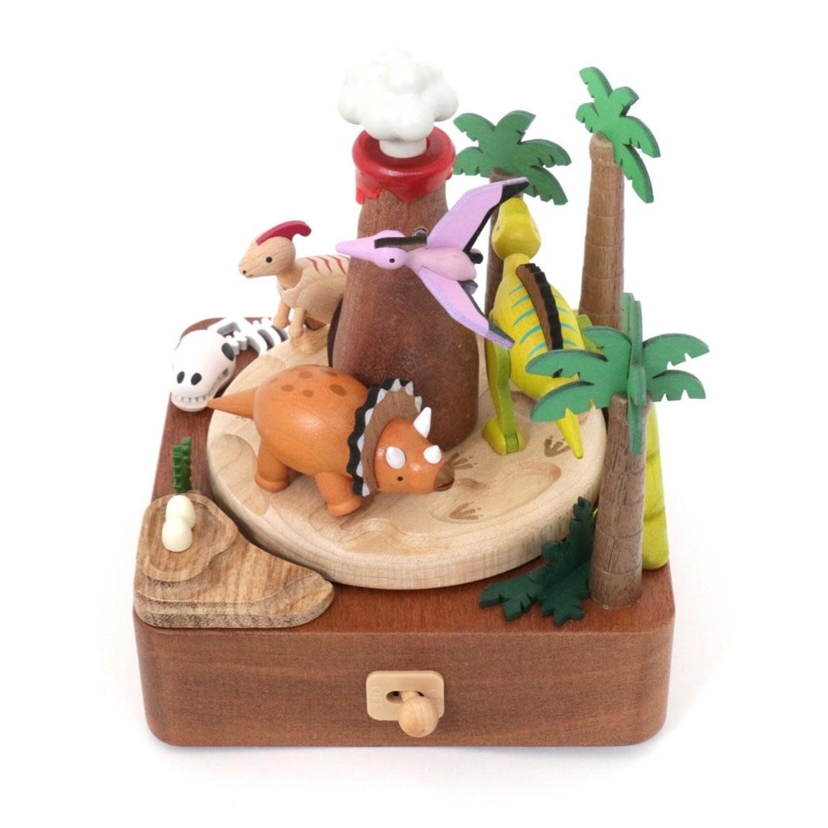 Wooderful Life Boite A Musique Volcans & Dinosaures Wooderful Life N°48