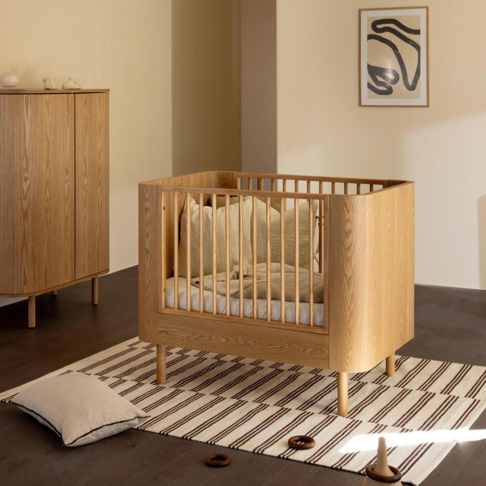 Quax Yume Lit Convertible Natural Ash 70x110 cm