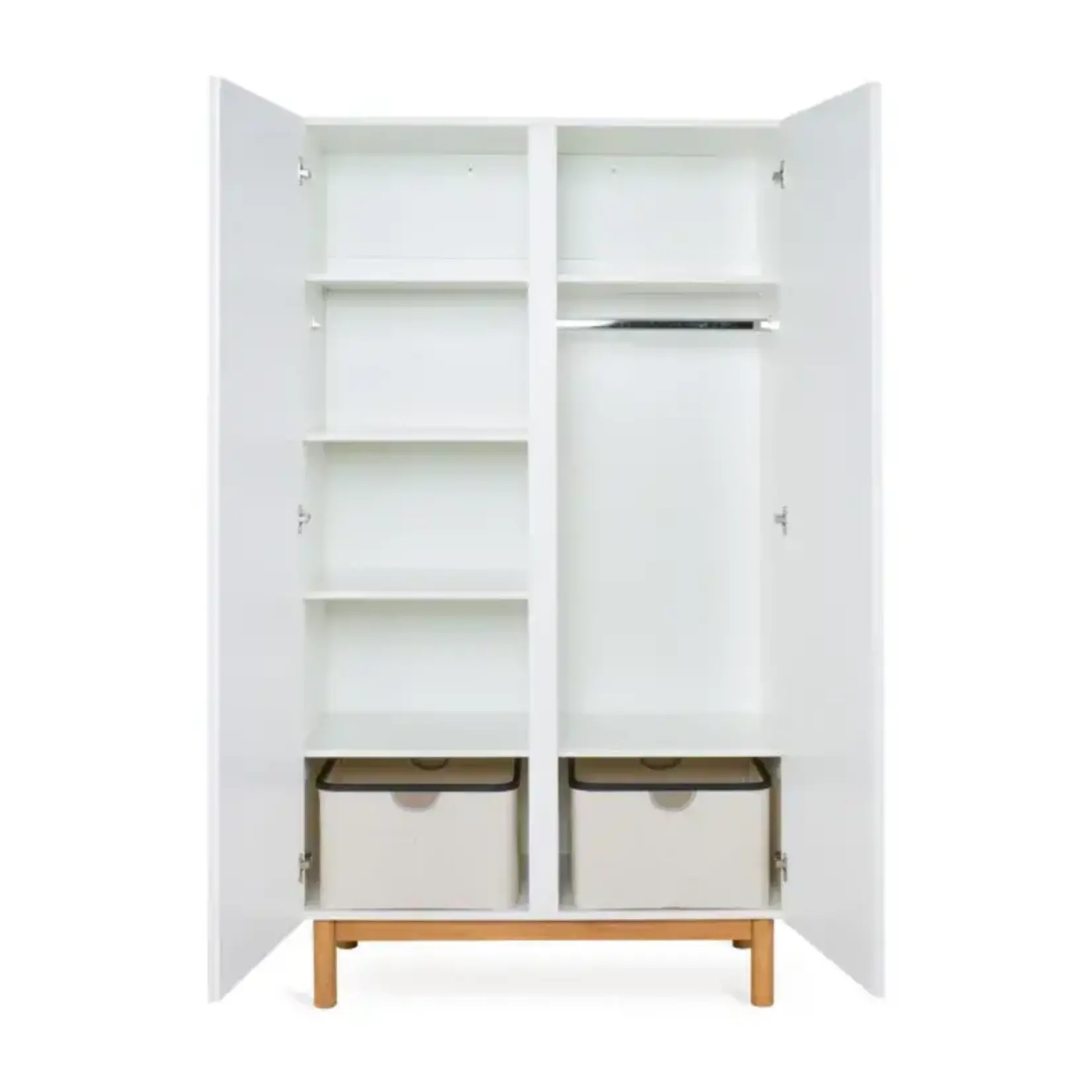 Quax Mood Armoire Blanc 2 PORTES