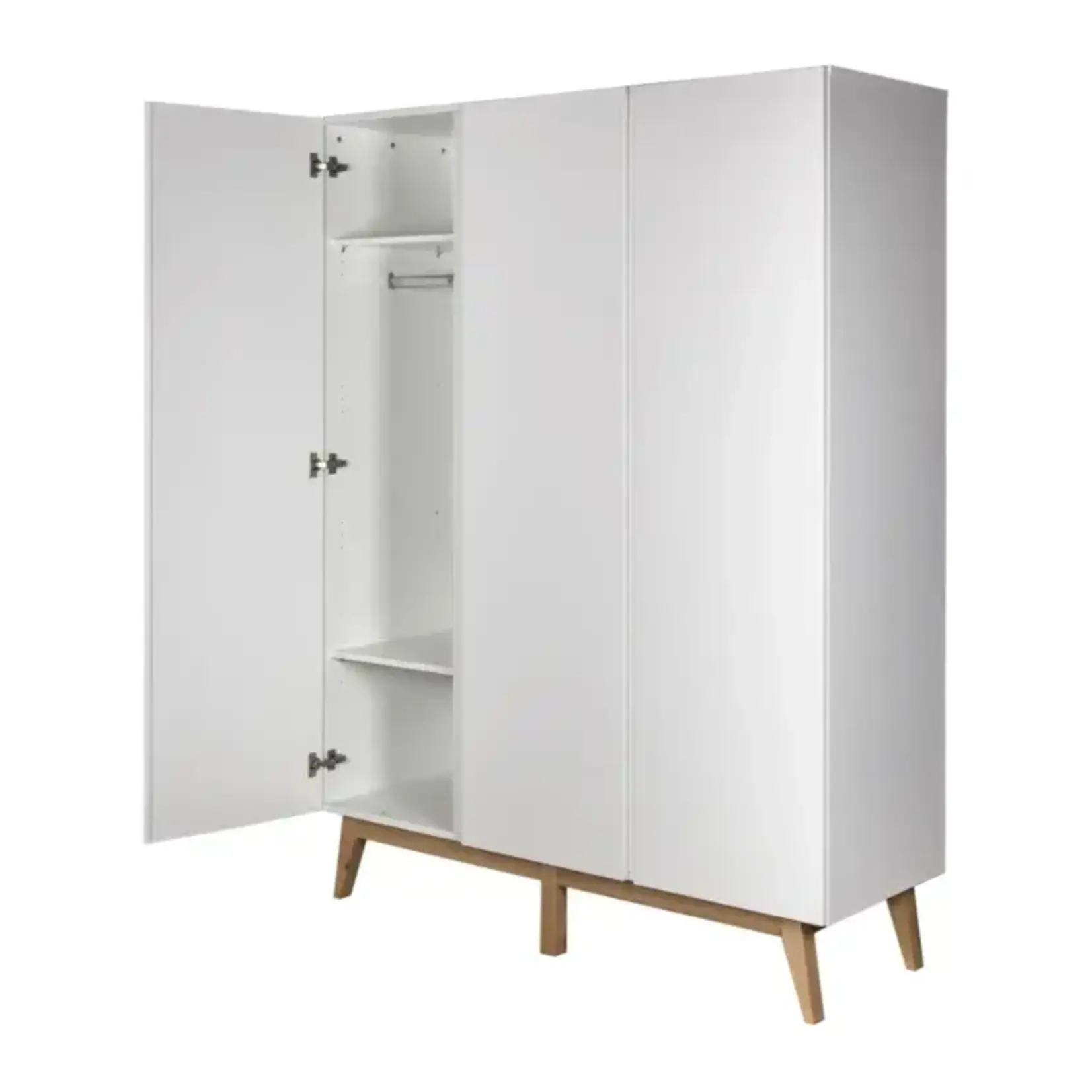 Quax Trendy Armoire Blanc 3 PORTES