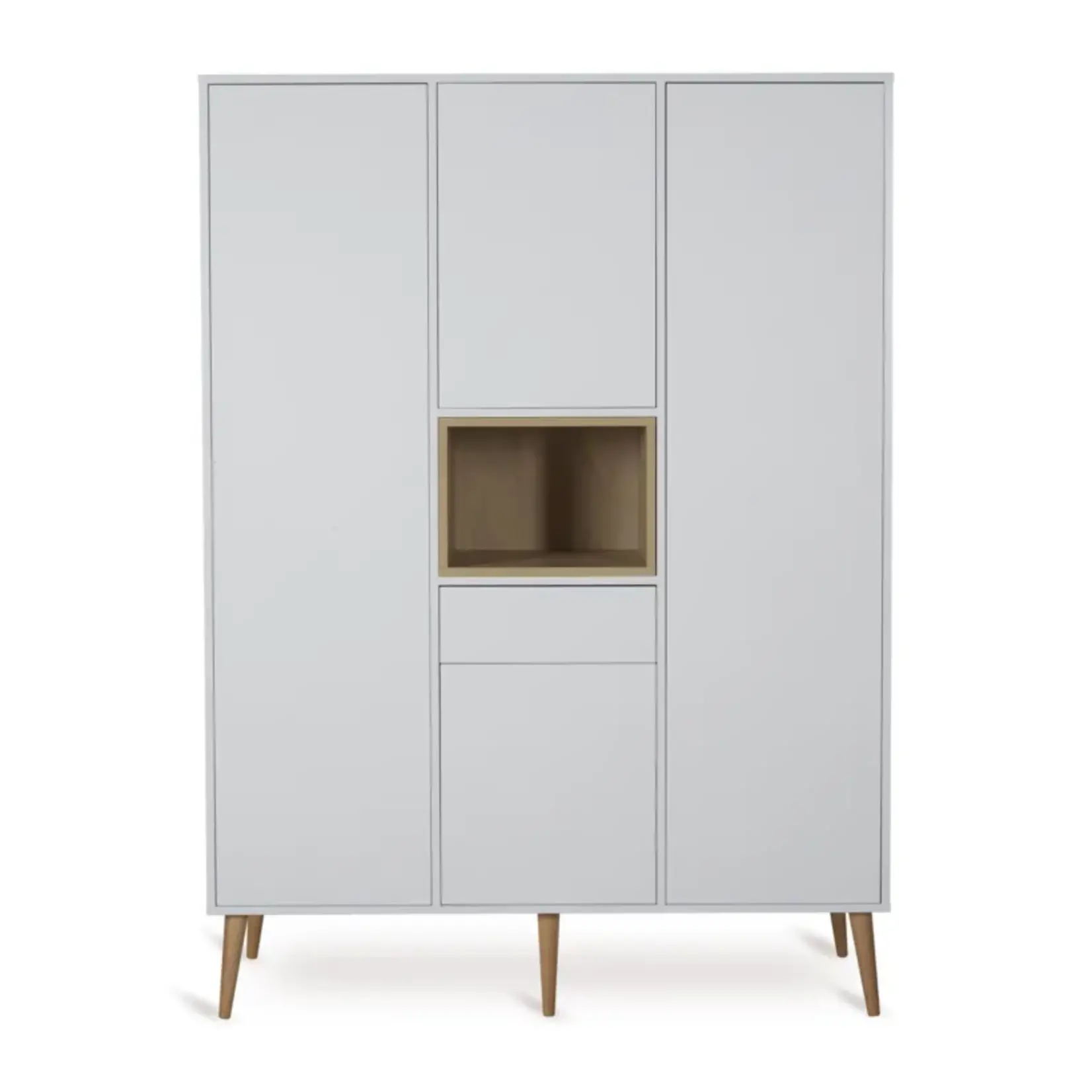 Quax Cocoon Armoire XL Ice White Blanc 3 PORTES