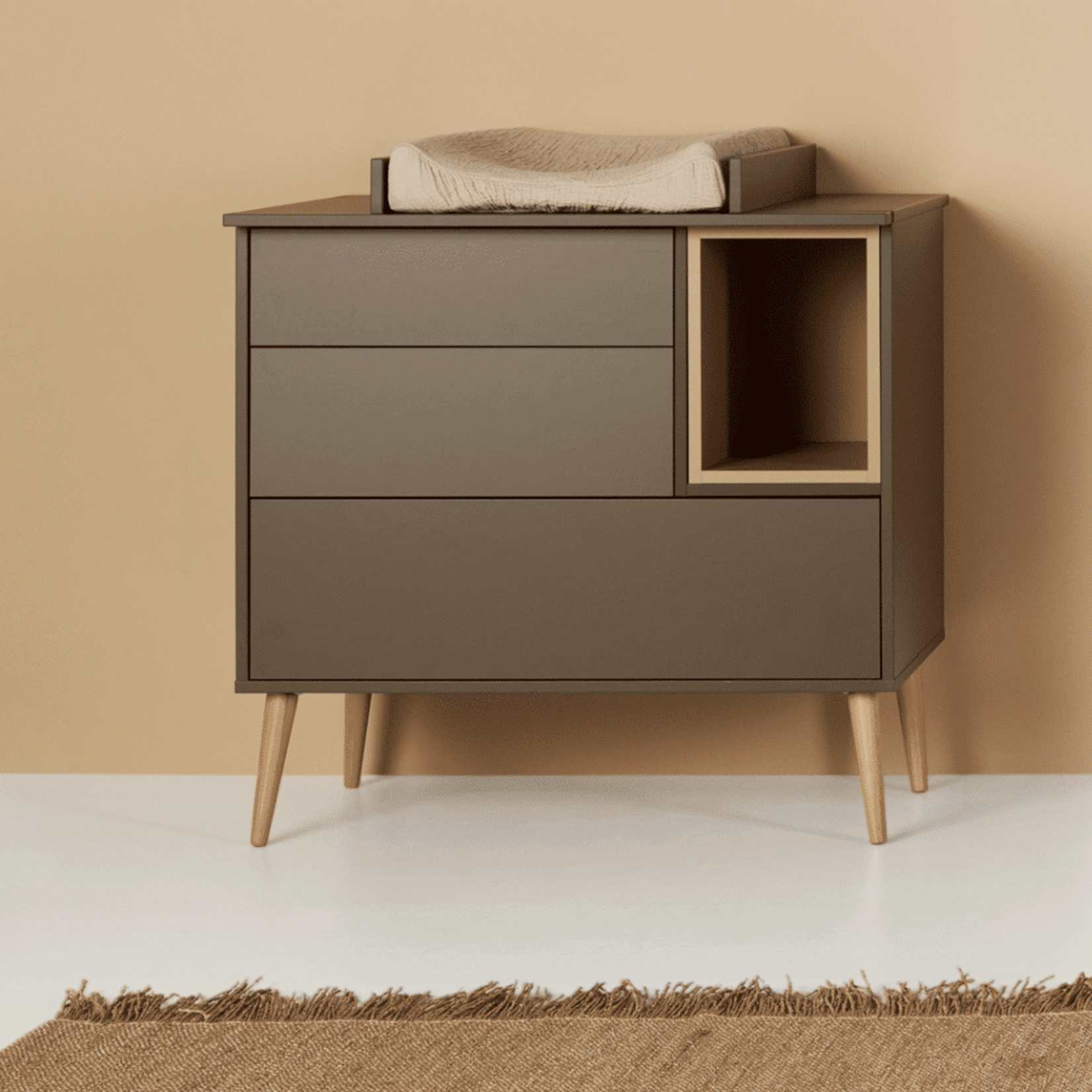 Quax Cocoon commode cocoon moss 96x58x92H