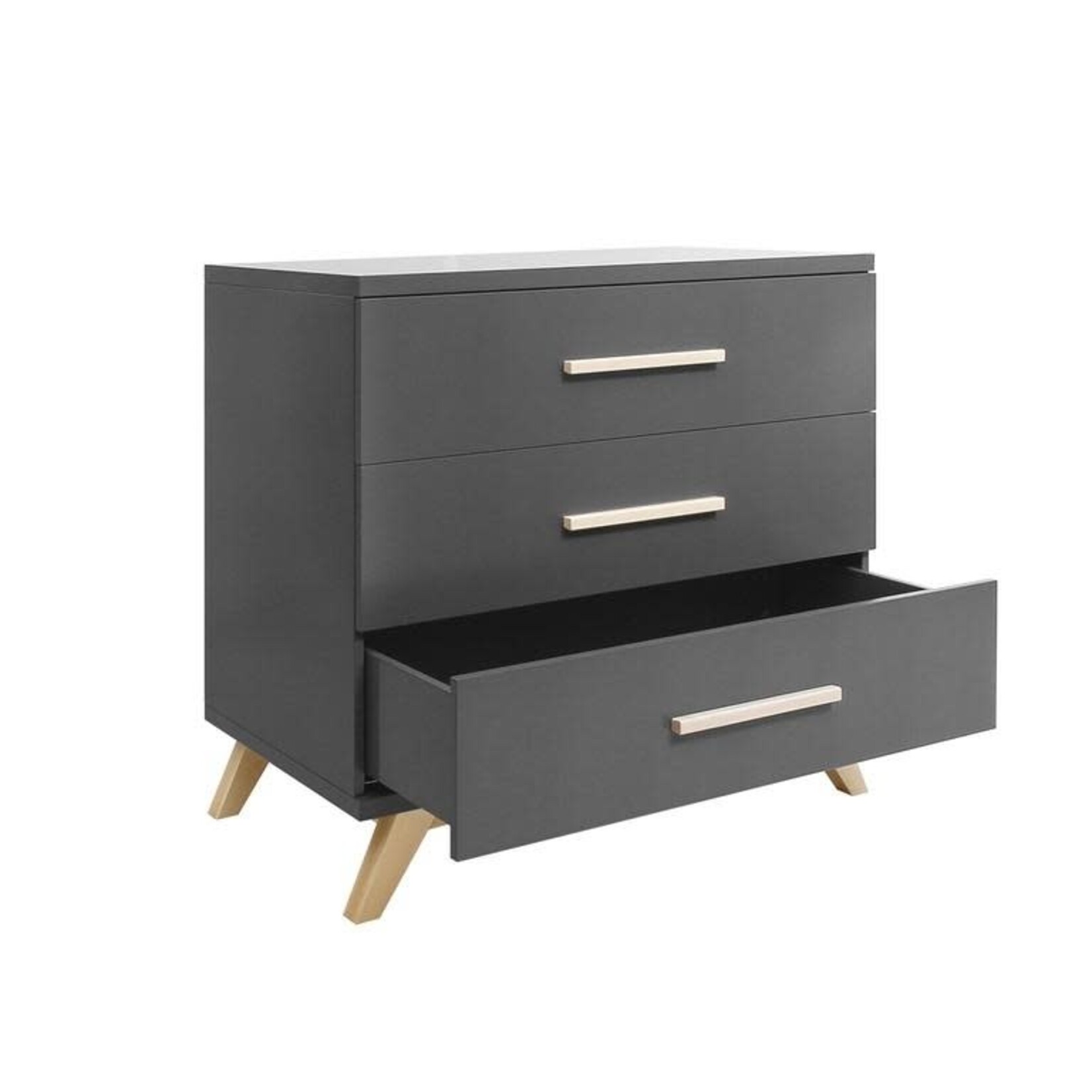 Bopita Commode Chambre Enfant 3 Tiroirs Kyan