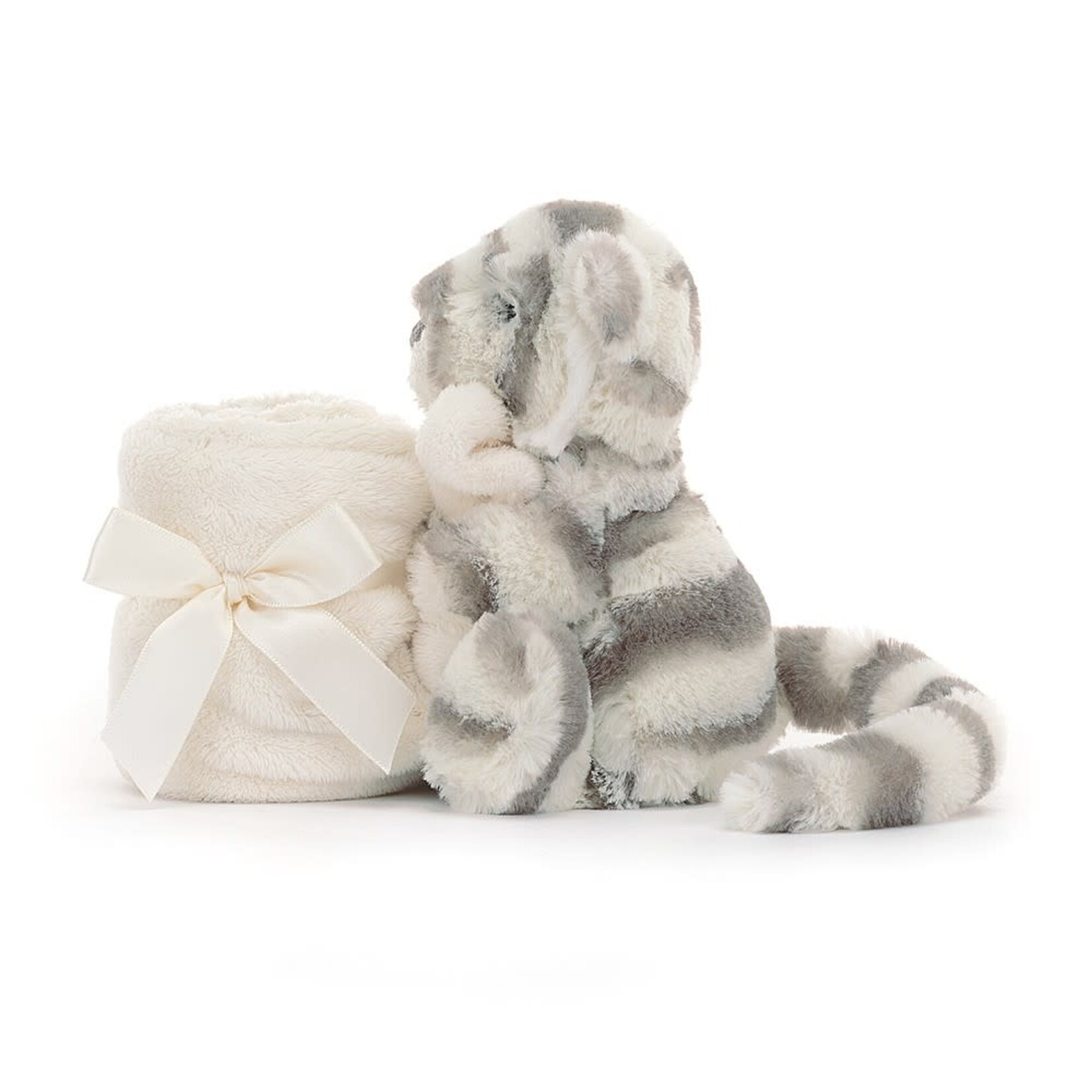 JellyCat Doudou Bashful Snow Tigher Soother