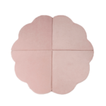 Misioo Tapis de Jeu Mousse Pliable - Fleur Baby Pink