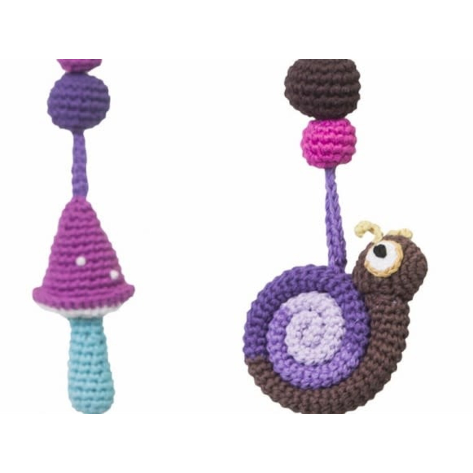 Sebra Mobile Crochet Forest Girl