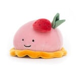 JellyCat Peluche Pretty Patisserie Dome Framboise