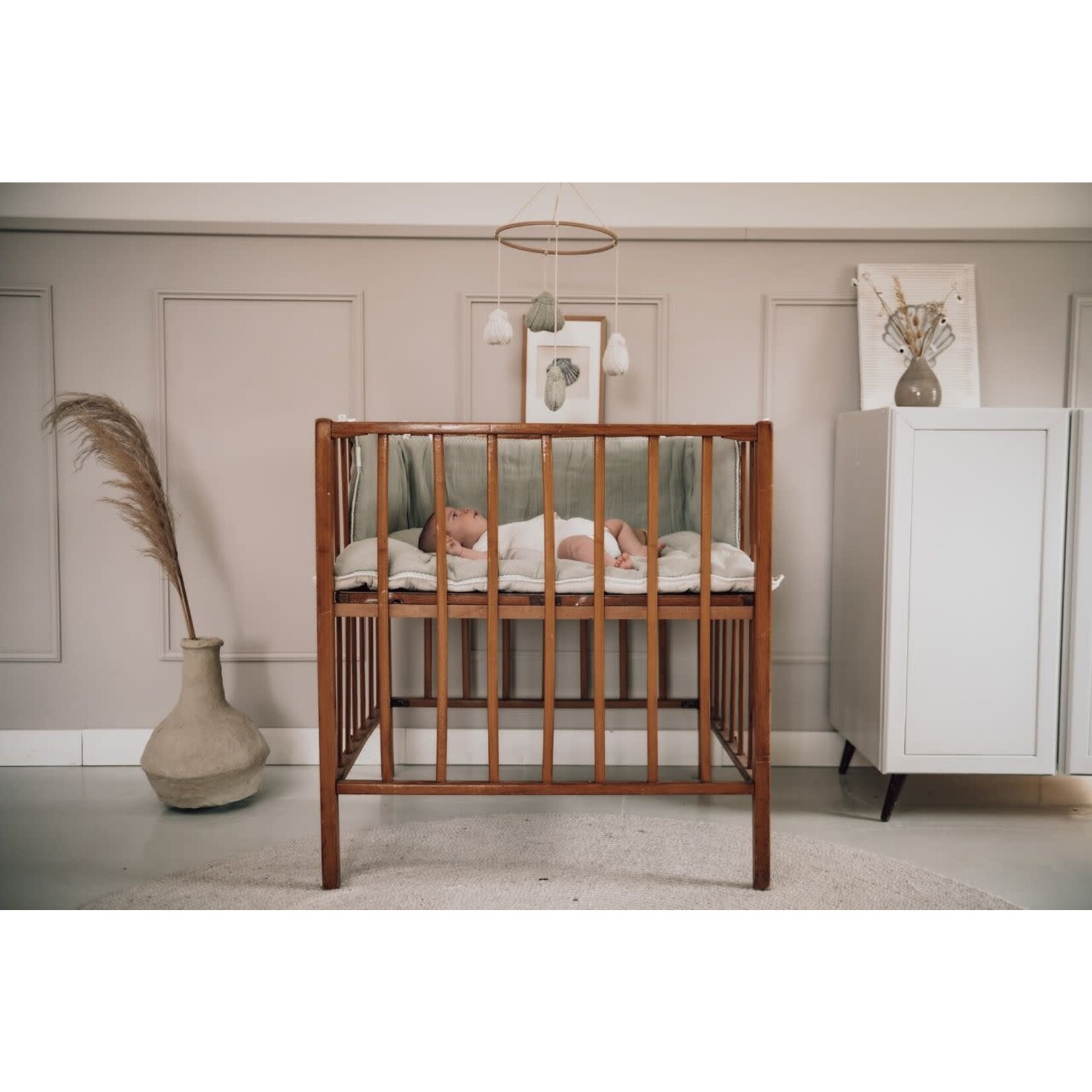 Koeka Tapis de Parc Hydrophile Faro Warm White Sage 75x95CM