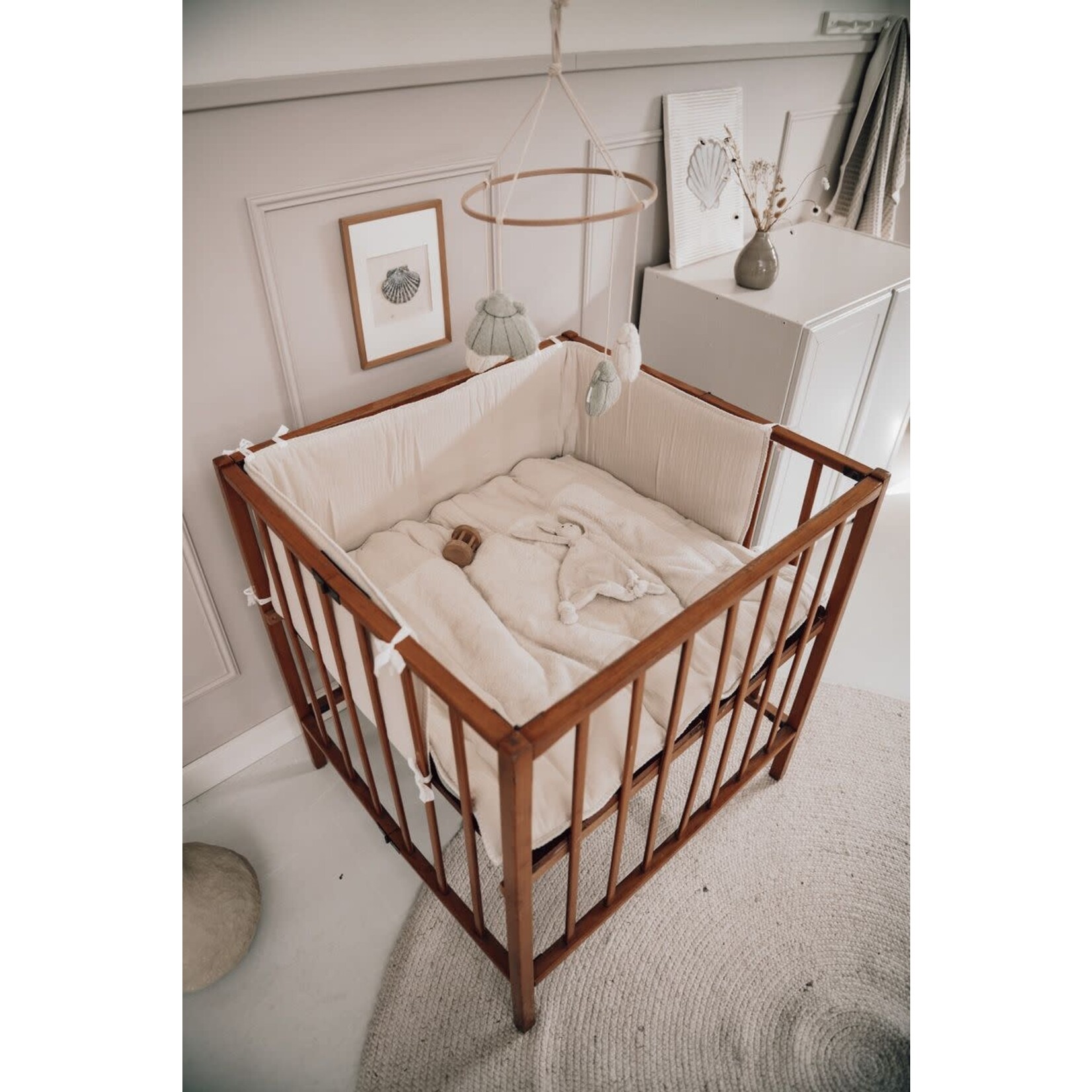 Koeka Tapis de Parc Hydrophile Faro Warm White Sage 75x95CM